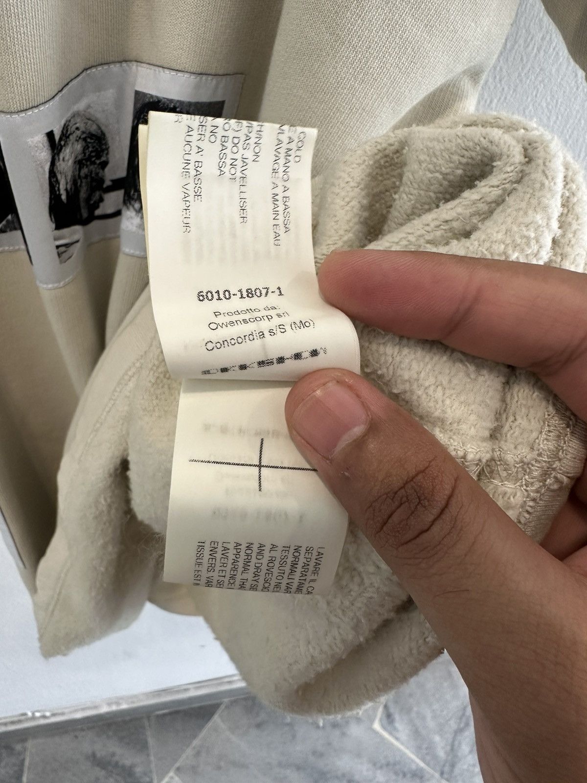 Rick Owens Drkshdw Rick Owens DRKSHDW Patches Level Short Sleeve Sweatshirt Size US L / EU 52-54 / 3 - 9 Thumbnail