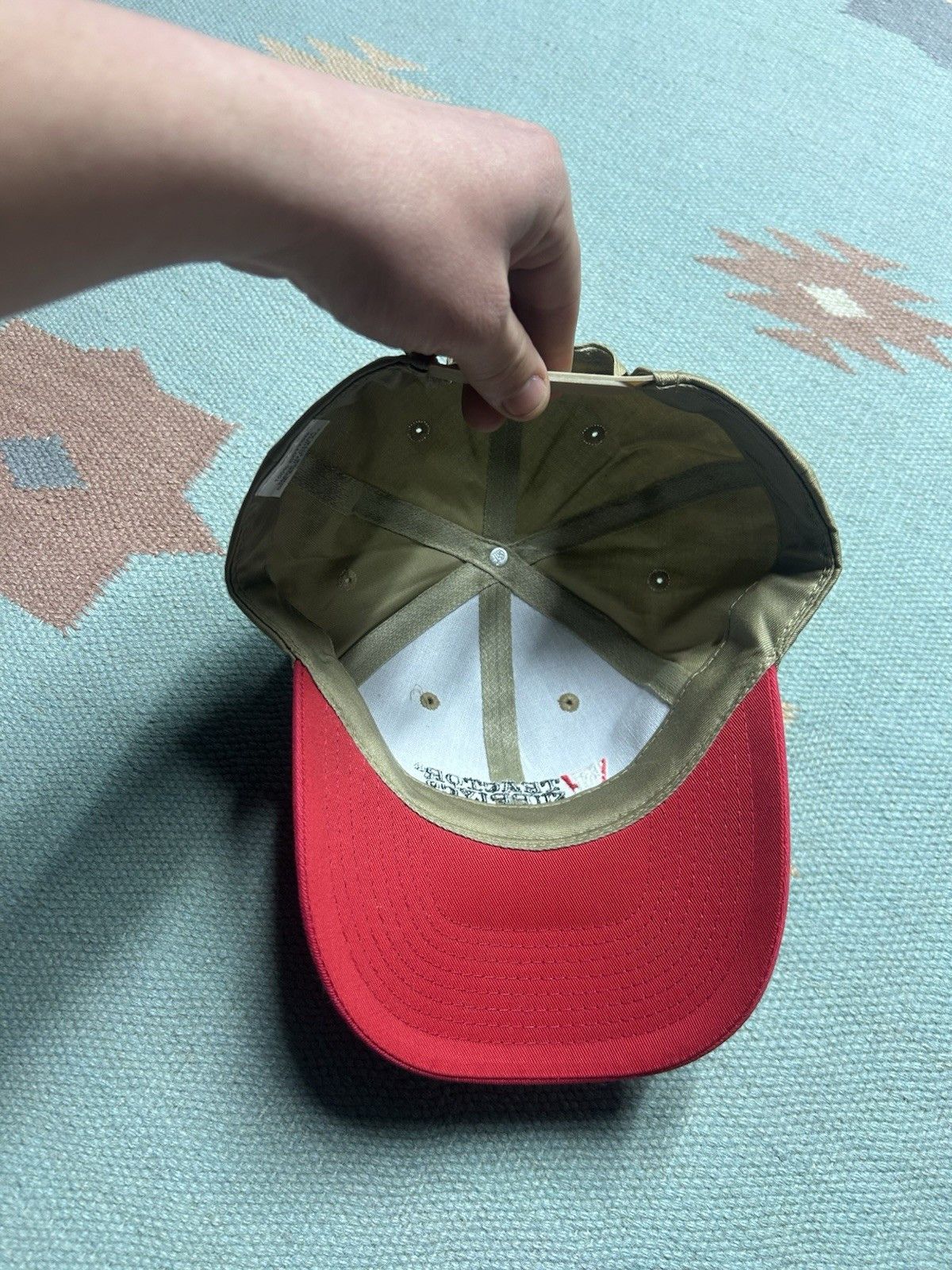 Vintage Tractor supply co snapback hat embroidered logo farm adjust Size ONE SIZE - 5 Thumbnail