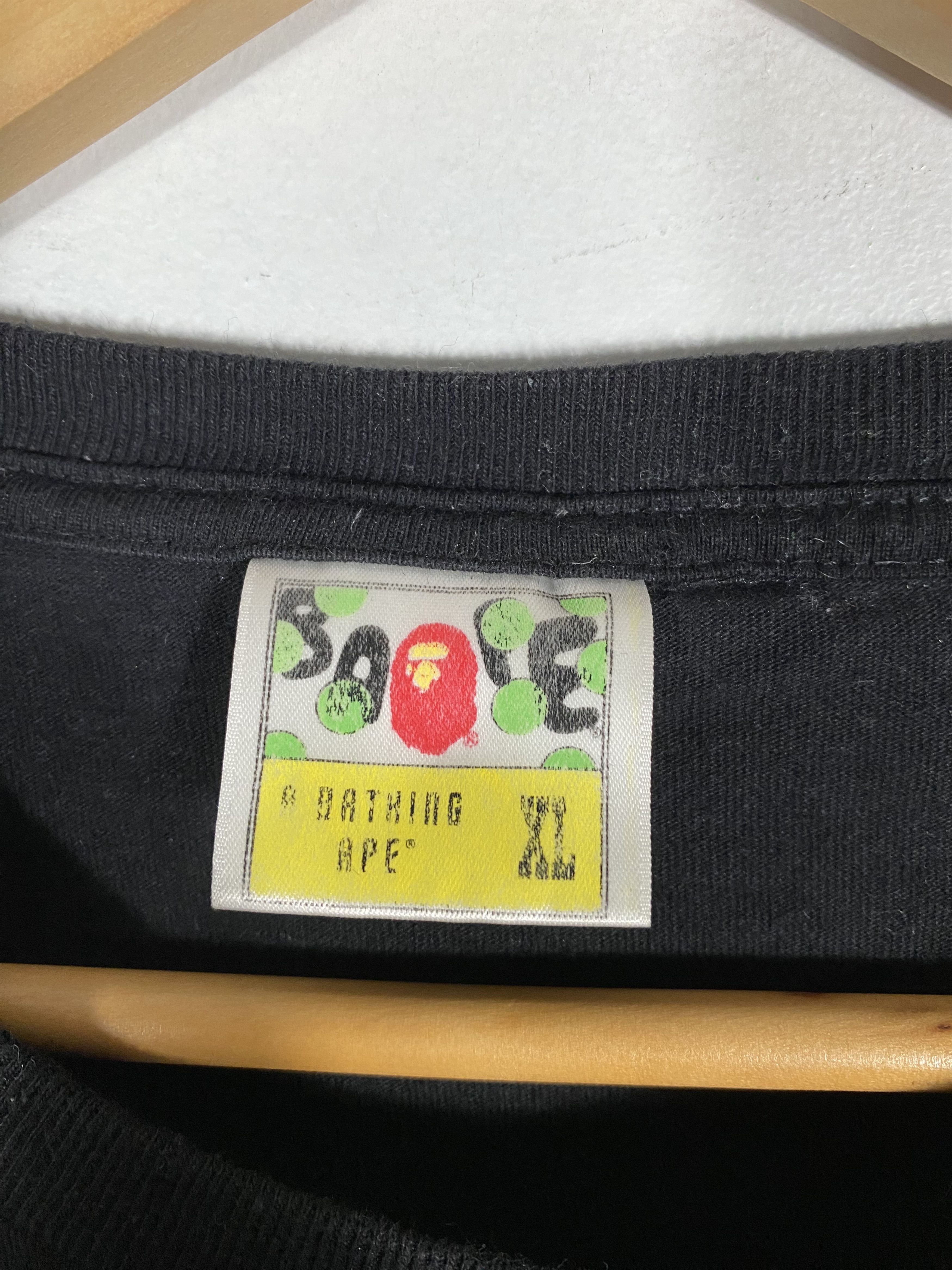Bape BAPE Go Ape! Bape Head Tshirt Size XL Size US XL / EU 56 / 4 - 3 Thumbnail