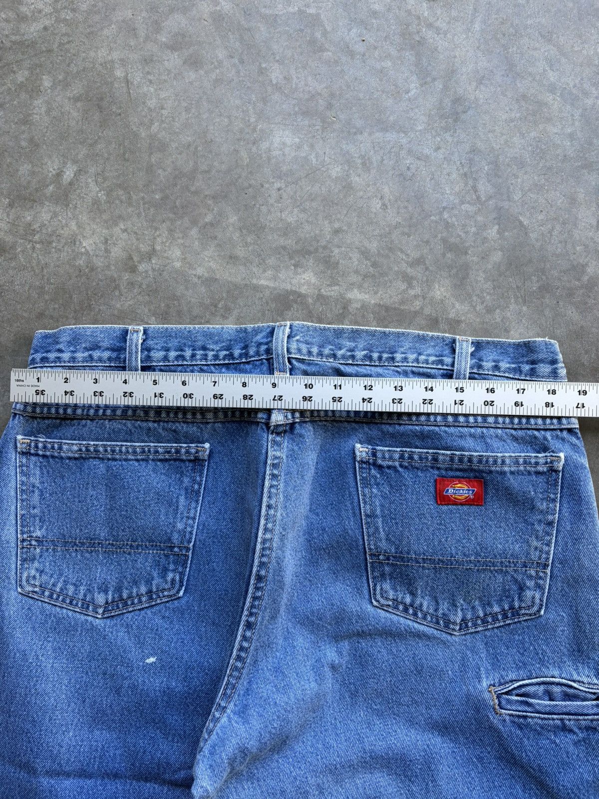 Dickies Dickies Double Knee Vintage Baggy Workwear Denim 1990s Size US 36 / EU 52 - 6 Thumbnail