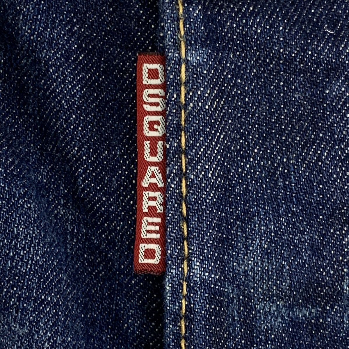 Dsquared2 Dsquared2 Dark Blue Washed Vintage Ripped Denim Pants K26WX Size US 28 / EU 44 - 7 Thumbnail