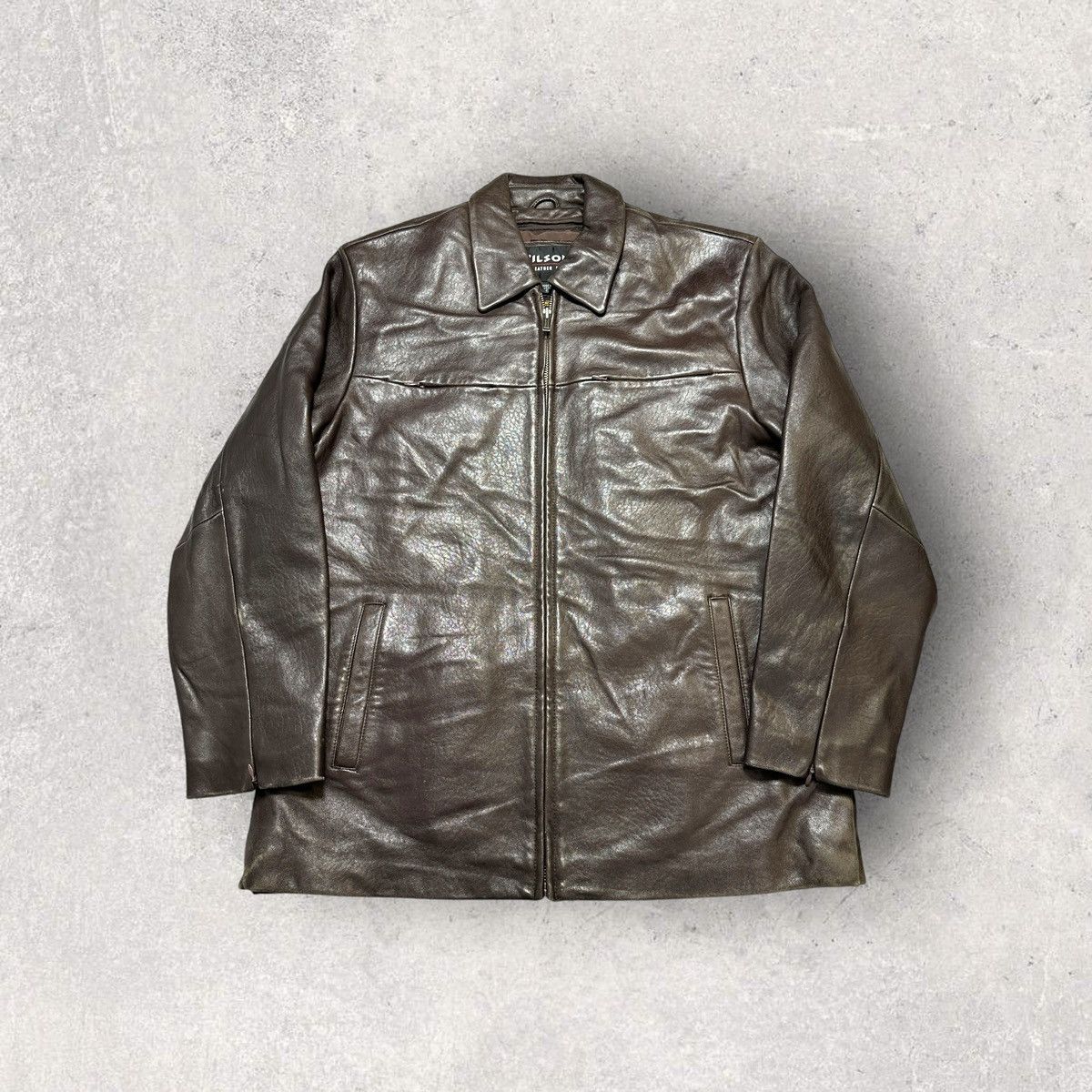 Wilsons Leather Vintage Wilsons leather jacket Size US S / EU 44-46 / 1 - 1 Thumbnail