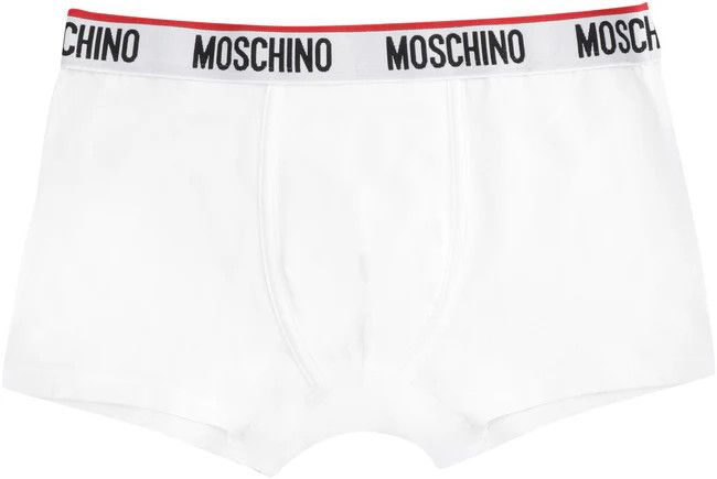 Moschino o1y0225 Size : L / Logo 3-Piece Set Boxer in White Size ONE SIZE - 4 Thumbnail