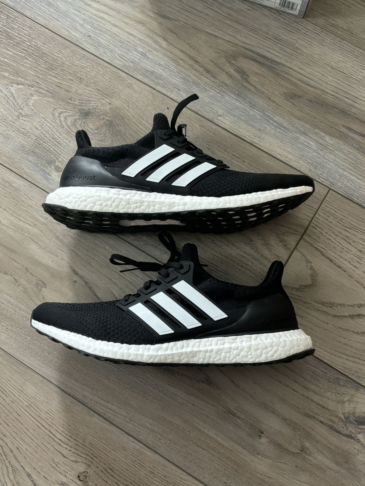 image of Adidas Ultraboost 5.0 Dna Black/white Shoes, Men's (Size 11.5)