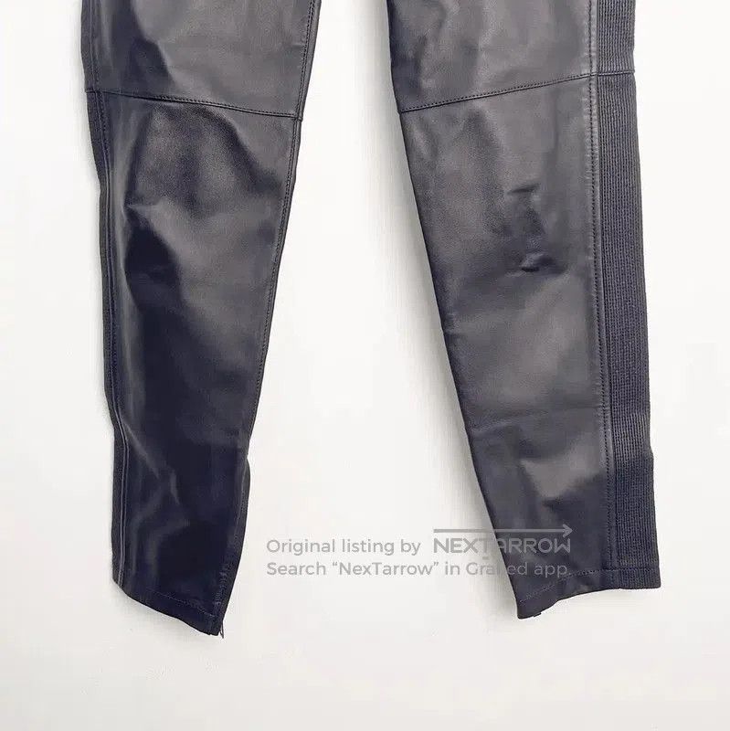 Burberry Burberry Black Leather Women's Casual Pants. Size 30" / US 8 / IT 44 - 4 Thumbnail