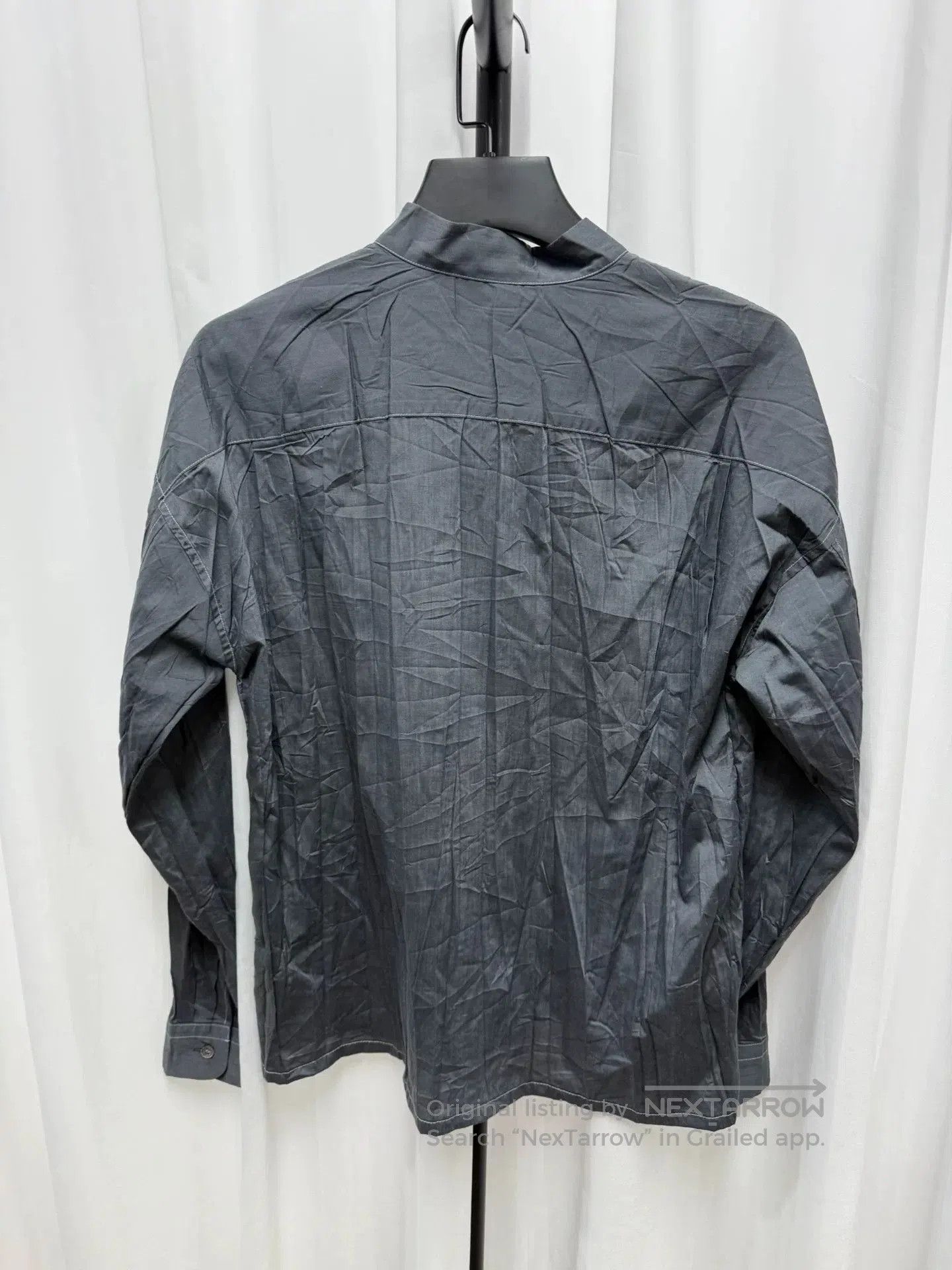 Issey Miyake Issey Miyake Striped Pleated Shirt. Size US M / EU 48-50 / 2 - 6 Thumbnail