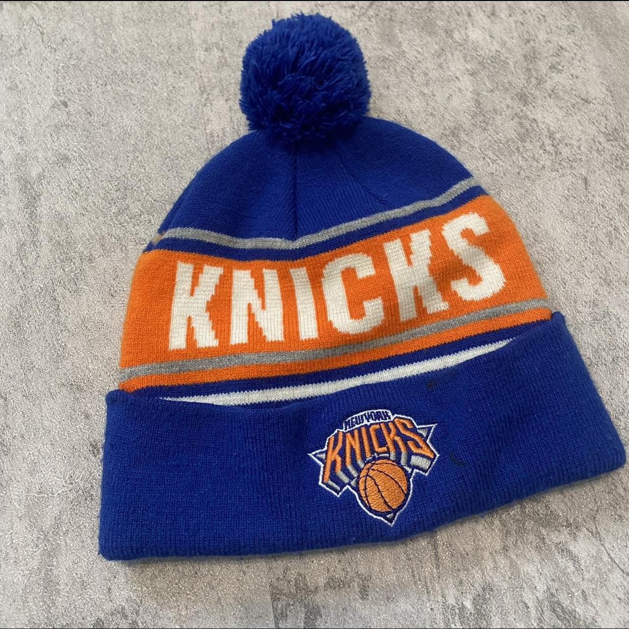 NBA New York Knicks blue and orange beanie Size US M / EU 48-50 / 2 - 2 Thumbnail