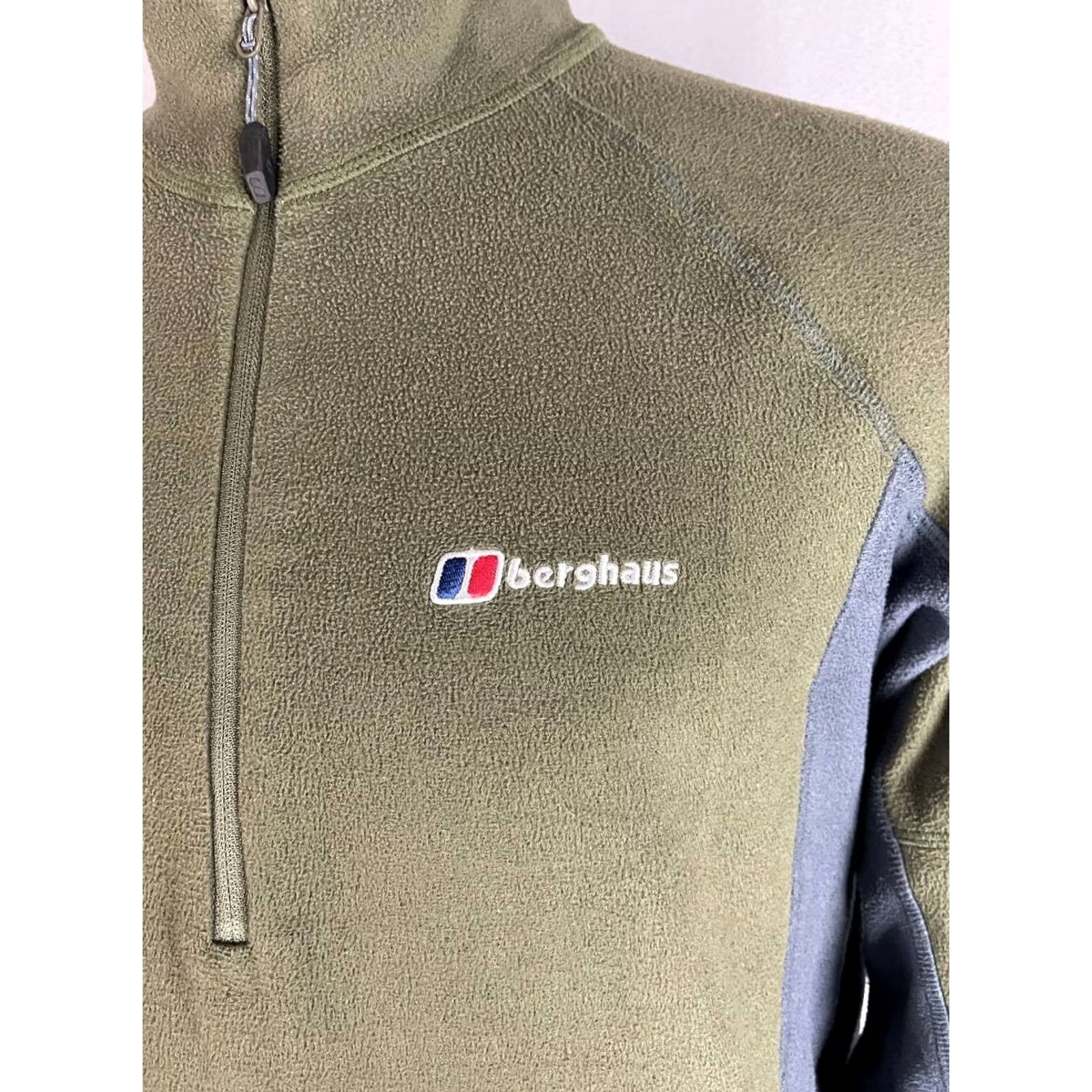 Berghaus Berghaus Mens Fleece Jacket Size L Olive Green Polyester Comfort Long Sleeve Size US L / EU 52-54 / 3 - 6 Thumbnail