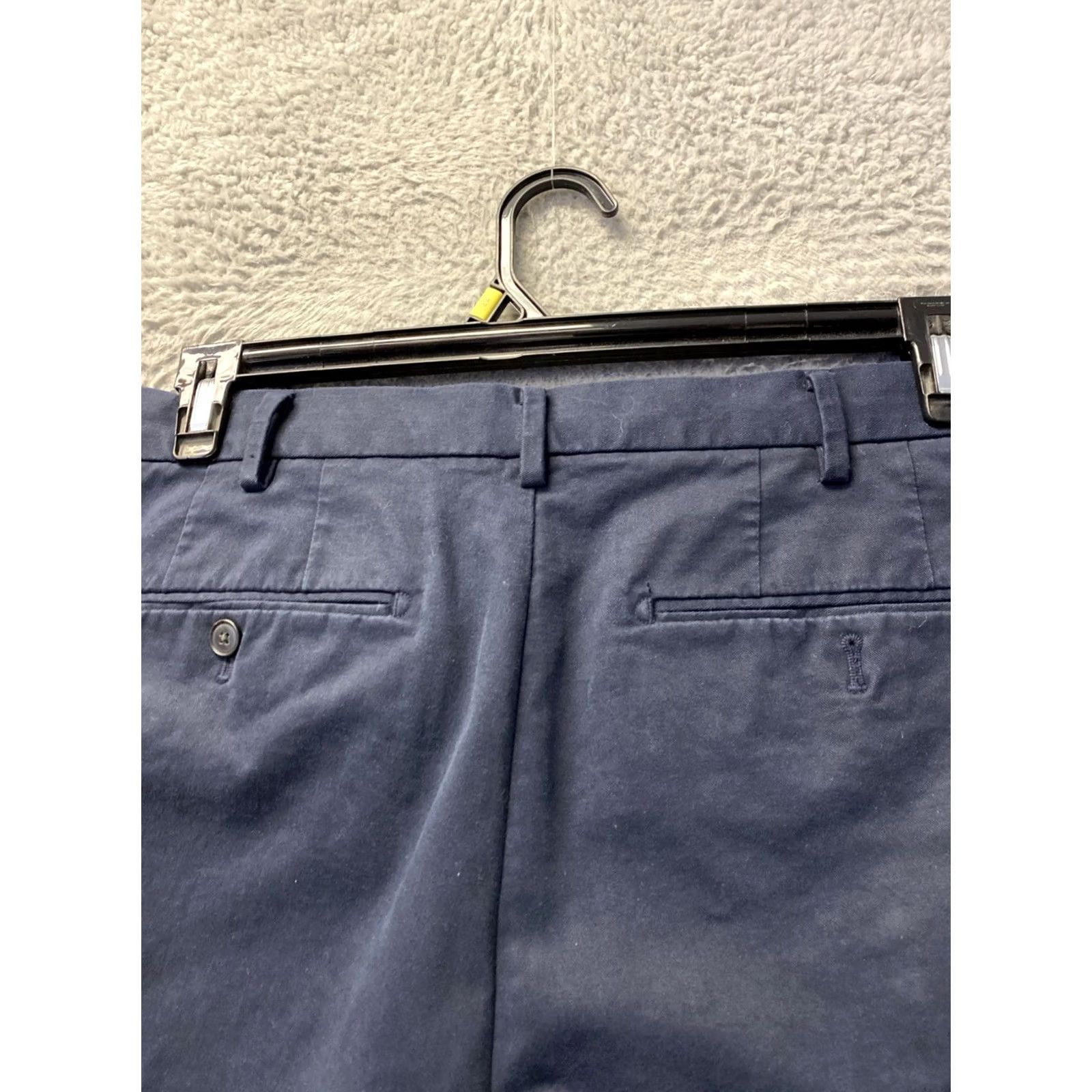 Uniqlo Uniqlo Chino Pants Mens 32x32 Dark Navy Slim Fit Stretch Cotton /0910 Size US 32 / EU 48 - 3 Thumbnail