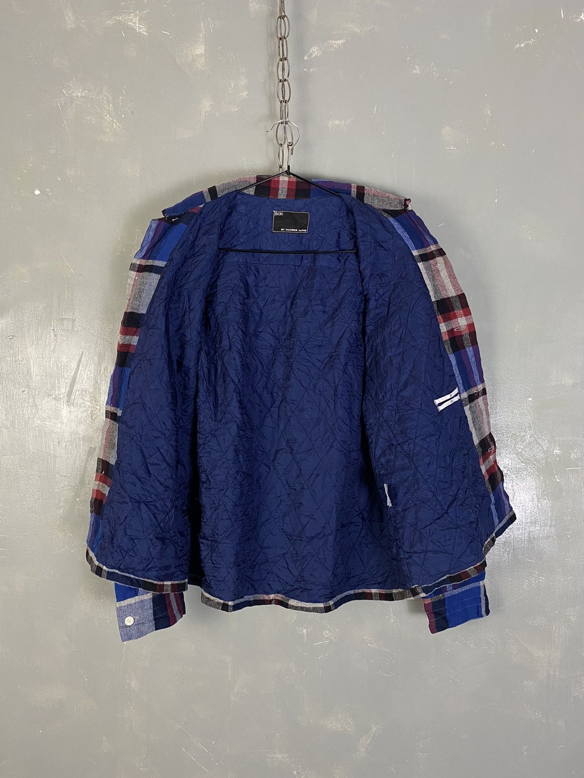 Number (N)ine Number (N)ine One Pocket Flannel Shirt Size US M / EU 48-50 / 2 - 7 Thumbnail