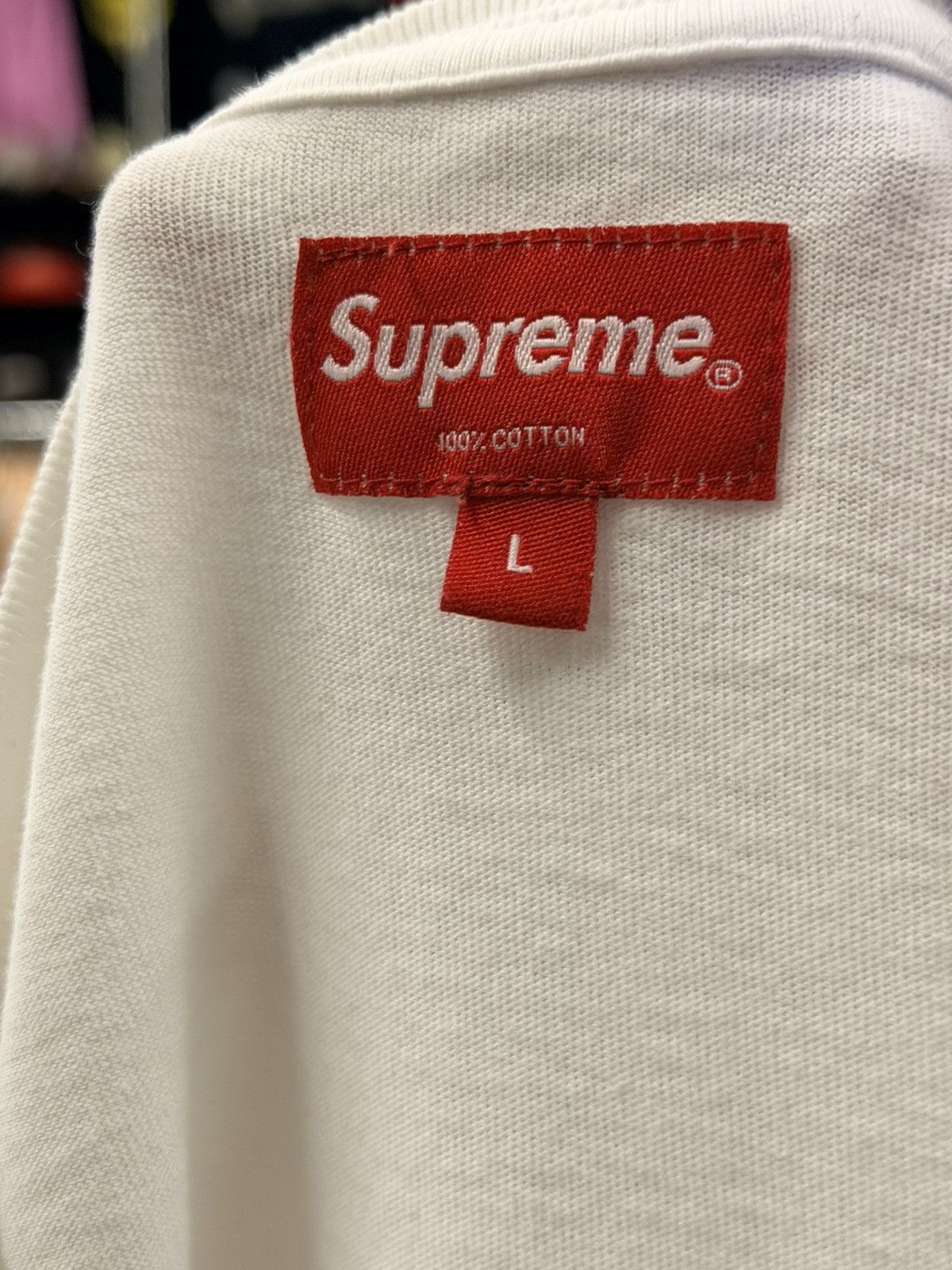 Supreme Supreme Pocket Logo T-Shirt Size US L / EU 52-54 / 3 - 3 Thumbnail