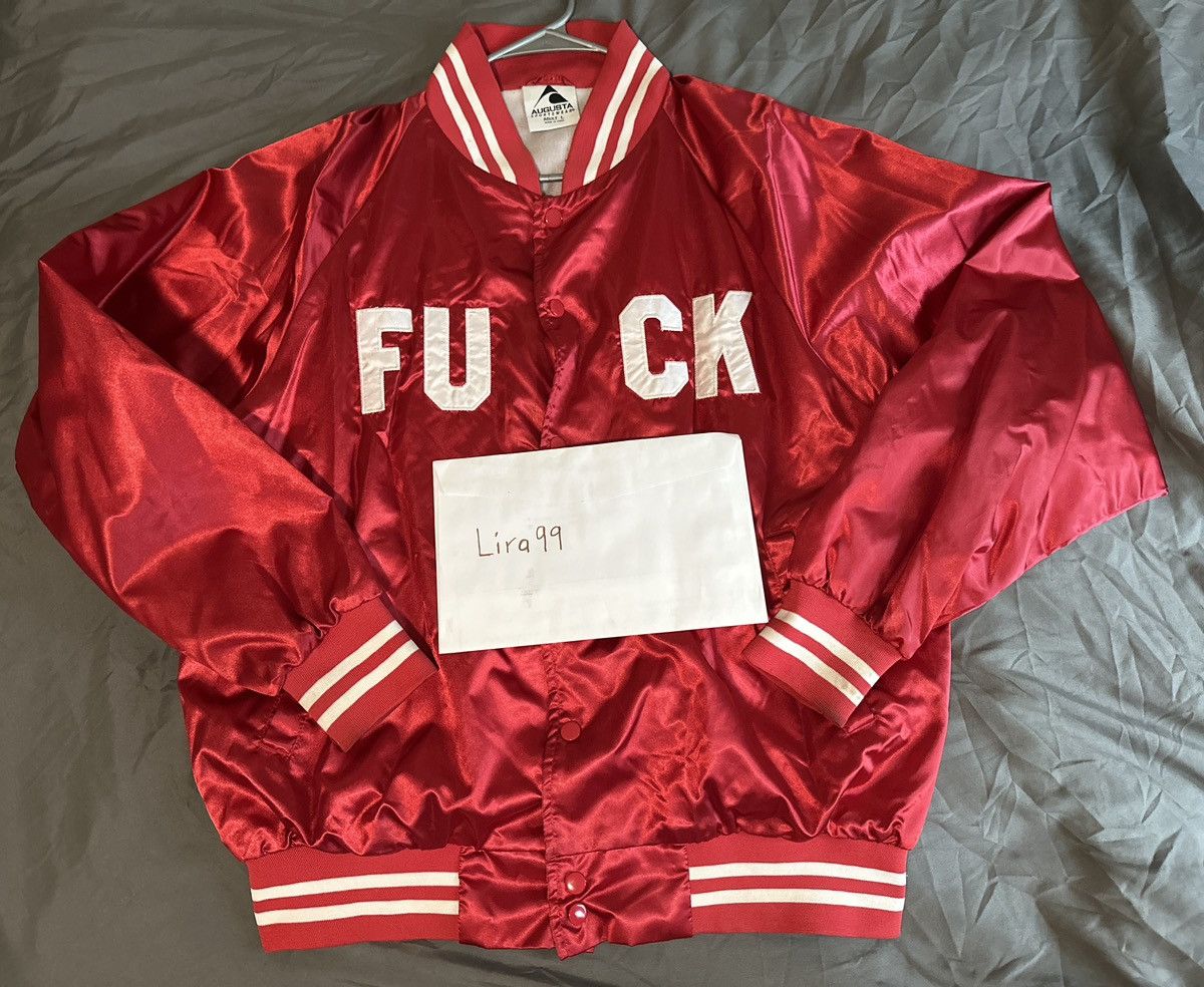 Fuck The Population 2014 FUCK Varsity Jacket Size US L / EU 52-54 / 3 - 1 Thumbnail