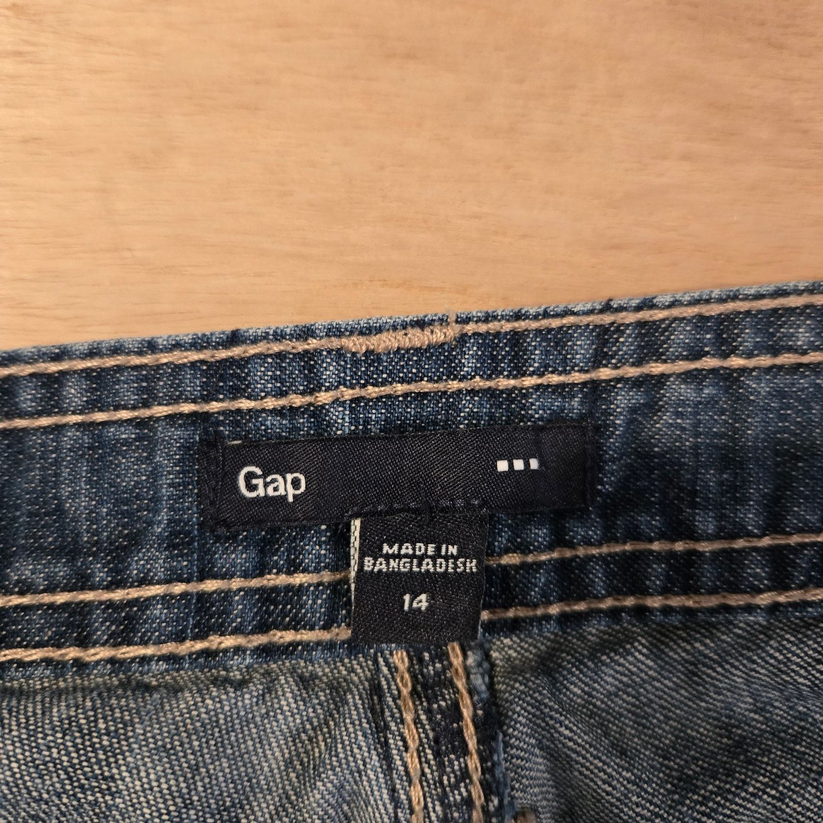 Gap Gap Factory wide leg sailor pocket jeans sz 14 Size 36" / US 14 / IT 50 - 3 Thumbnail