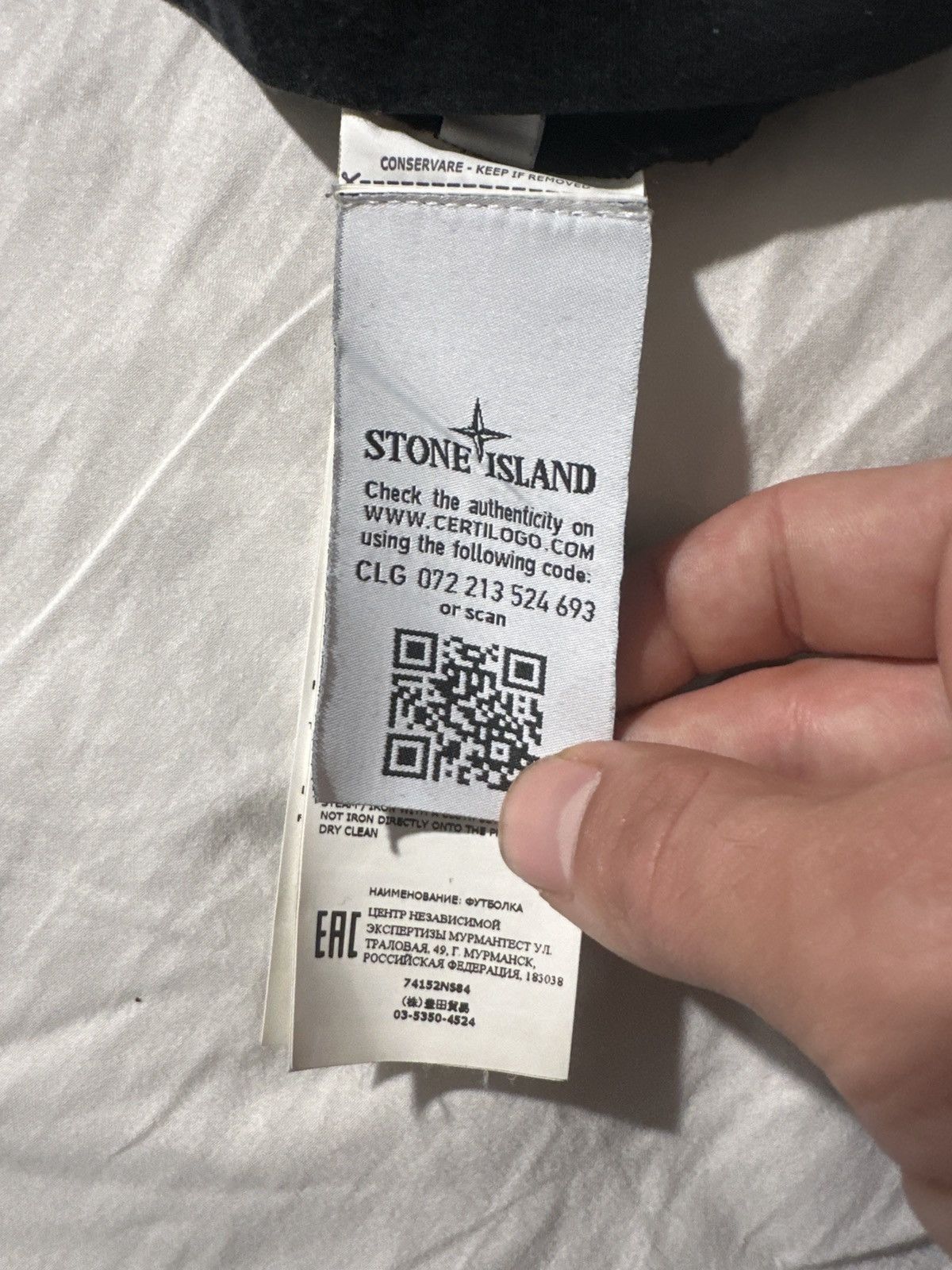 Stone Island Stone Island Logo T-Shirt Black Size US L / EU 52-54 / 3 - 5 Thumbnail