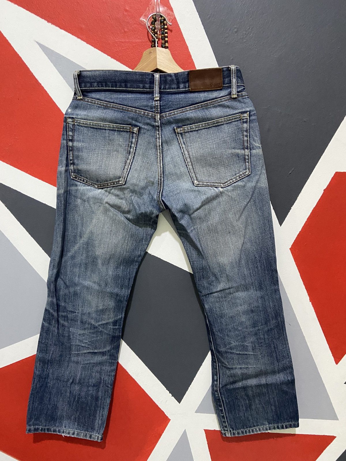 Uniqlo Vintage Y2K Uniqlo S002 Baggy Ripped Jeans Size US 30 / EU 46 - 2 Thumbnail