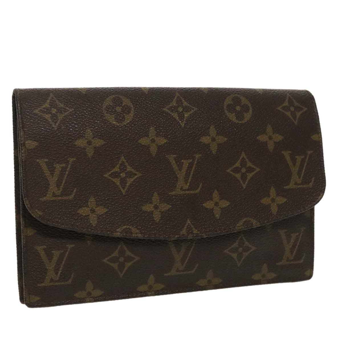 Louis Vuitton Rabat Brown Canvas Clutch Bag (Pre-Owned) Size ONE SIZE - 1 Thumbnail