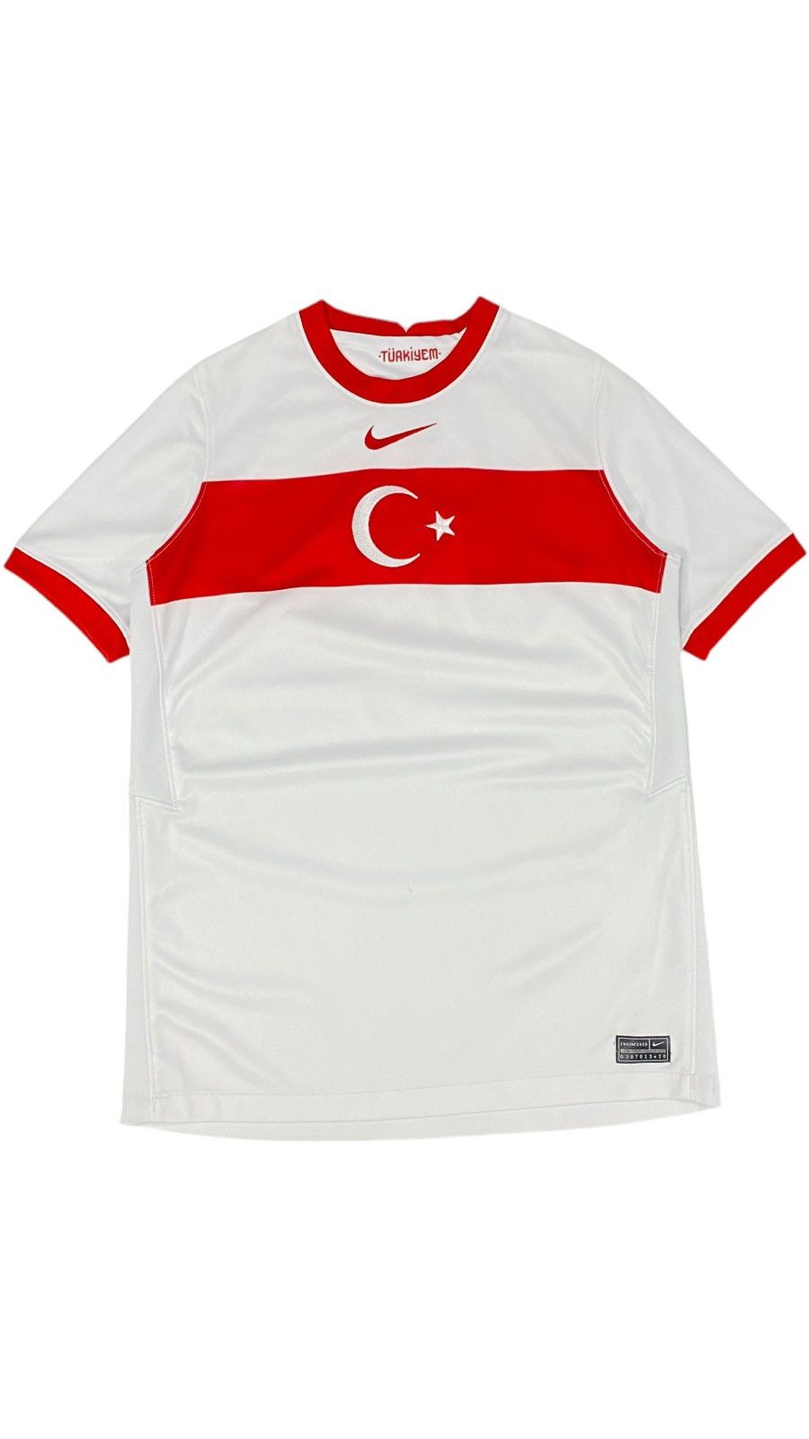 Nike LASTDROP🔥2020 Nike Team Turkey Home Block Core Jersey Tshirt Size M / US 6-8 / IT 42-44 - 1 Thumbnail