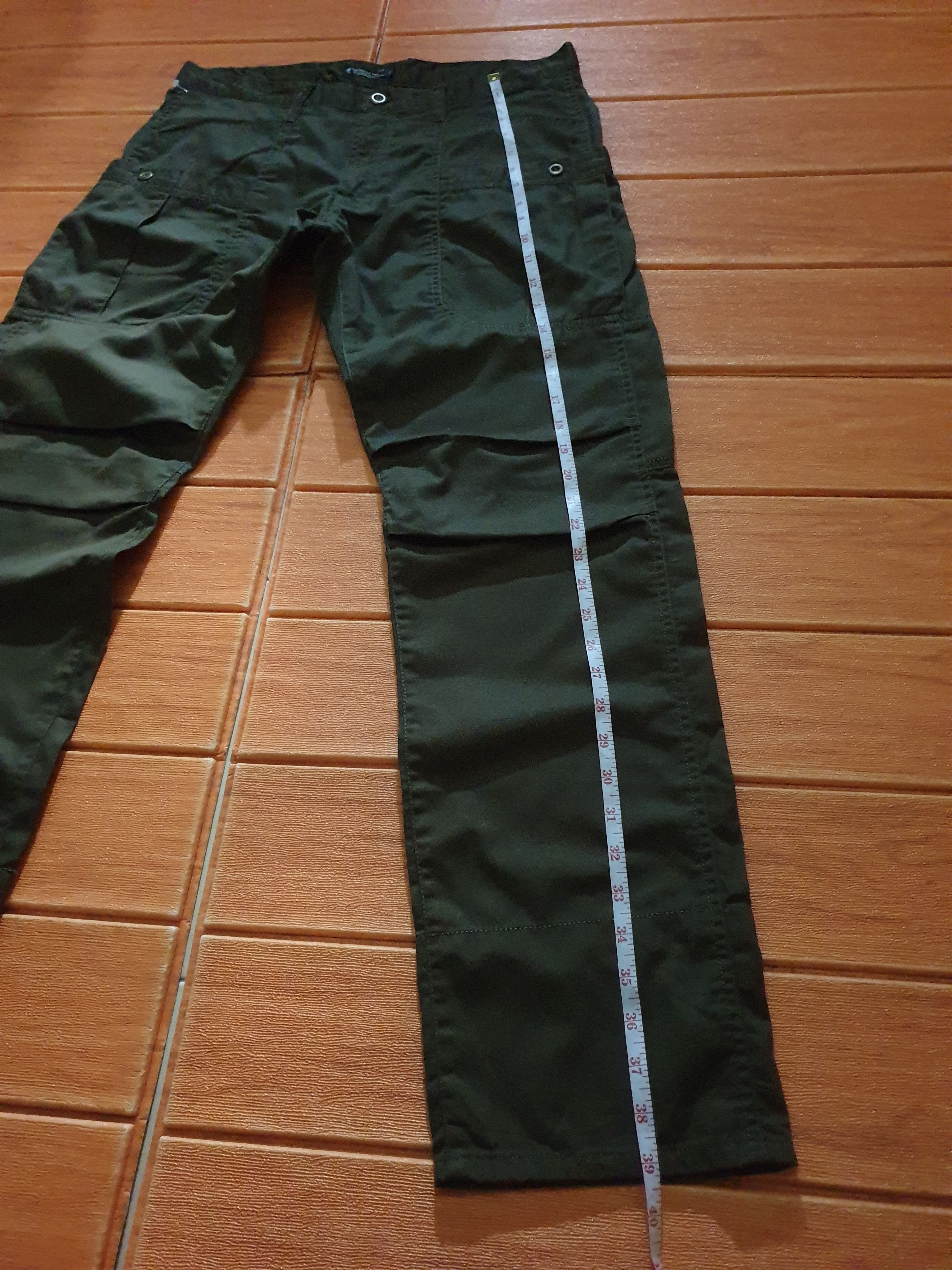 Japanese Brand 💥Tkmixpice green military trousers pant Size US 34 / EU 50 - 6 Thumbnail