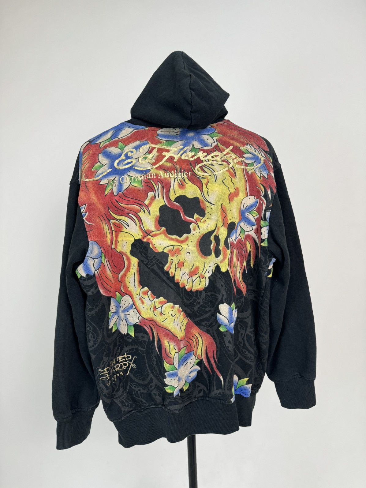 Christian Audigier × Ed Hardy Ed Hardy Zip Hoodie Size US L / EU 52-54 / 3 - 2 Thumbnail