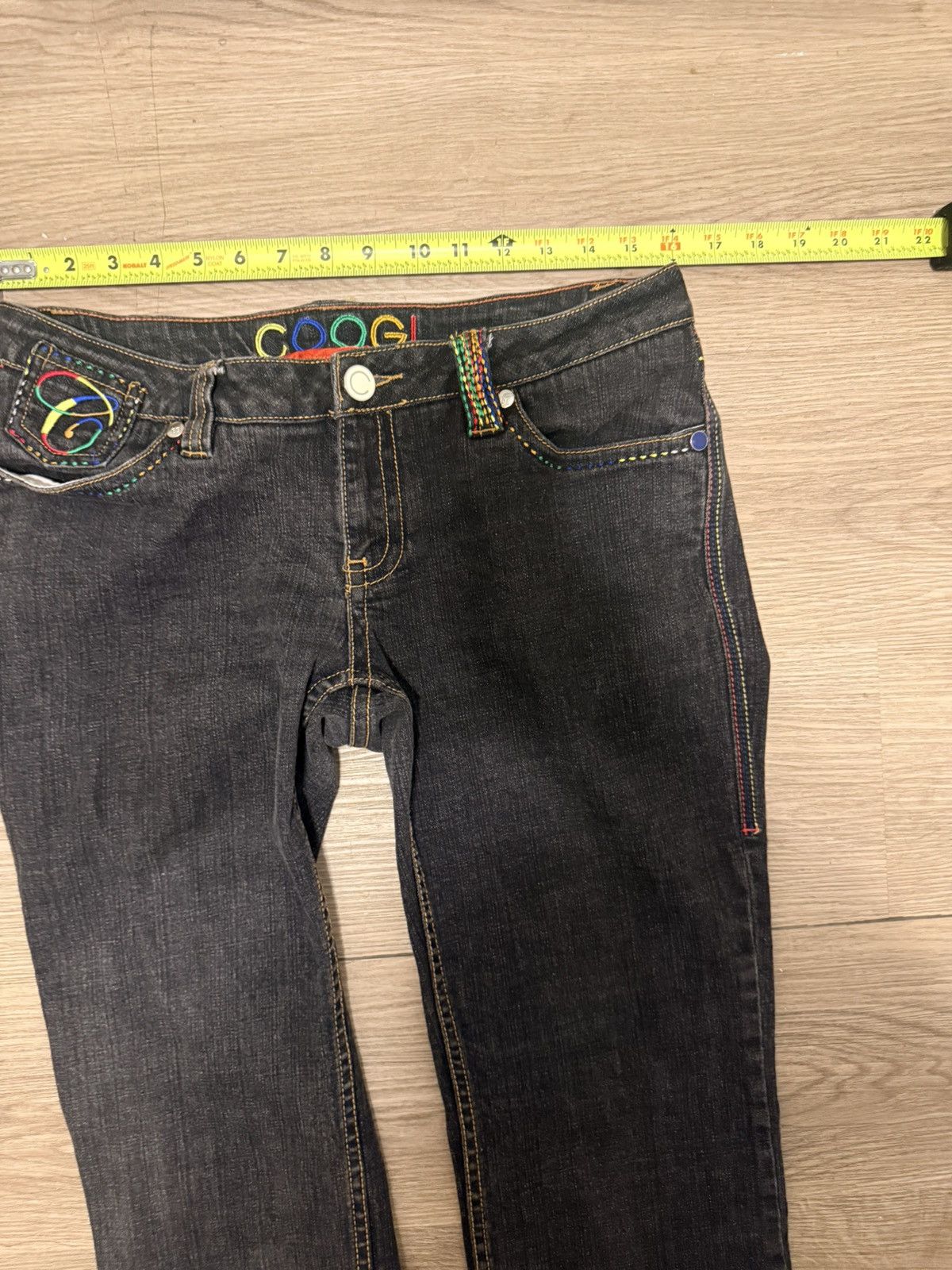 Coogi Y2K Coogi rainbow-stiched jeans Size 36" / US 14 / IT 50 - 5 Thumbnail