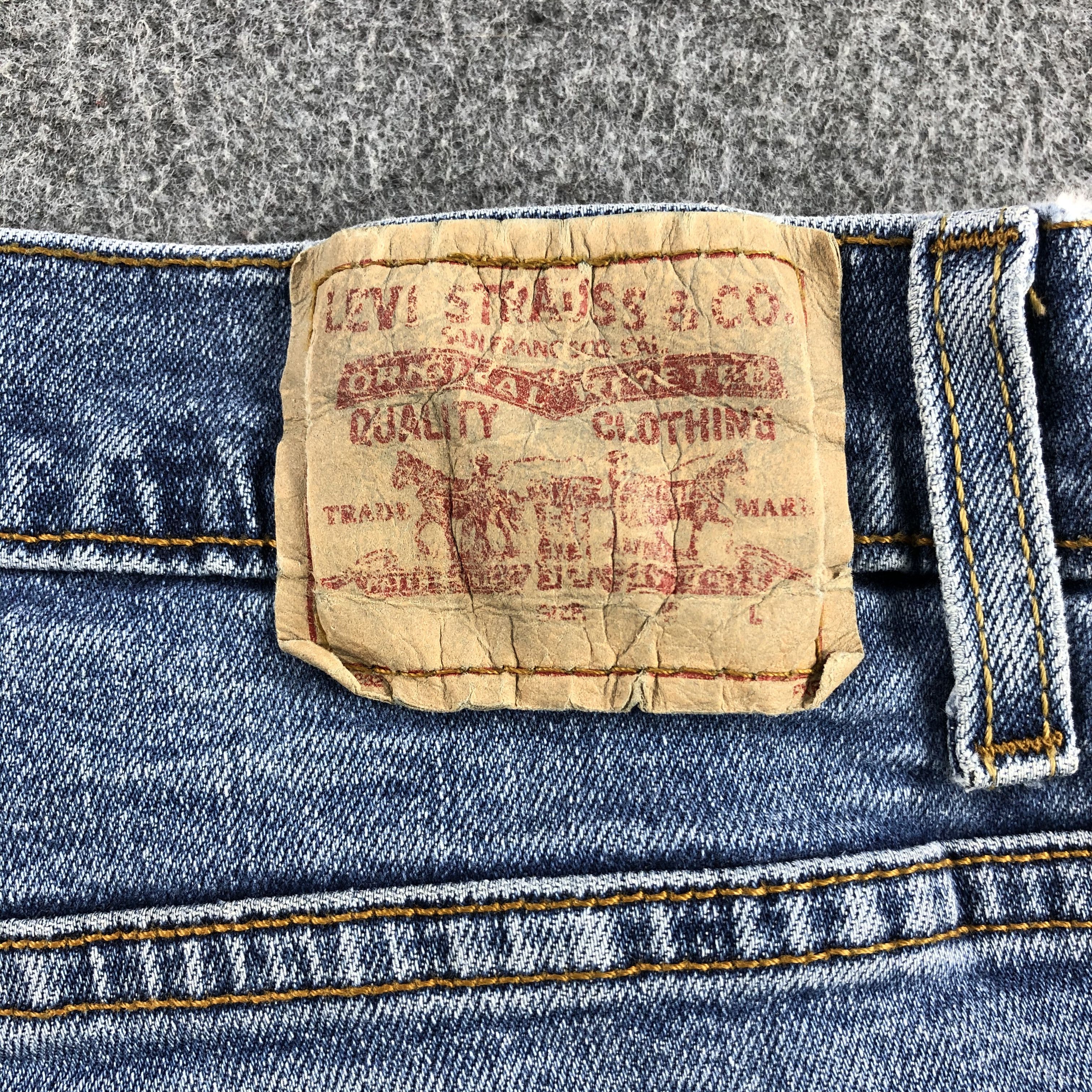 Levi's Vintage Blue Wash Levis 550 Jeans-J1704 Size US 34 / EU 50 - 5 Thumbnail