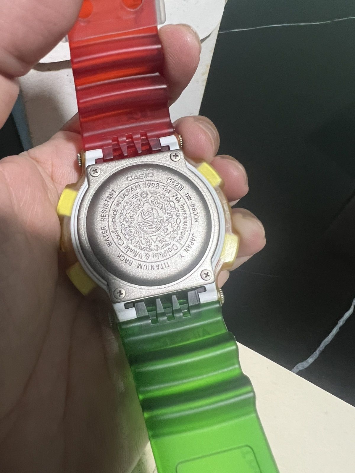 G Shock Vintage Rare 1998 Dolphin & Whale G Shock Watch Size ONE SIZE - 4 Thumbnail