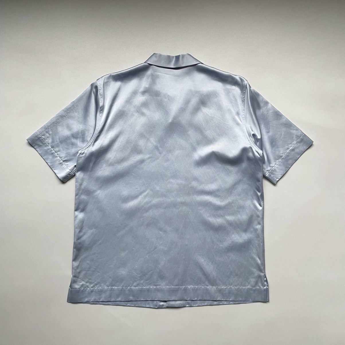 Dries Van Noten ‘Leopard Wings’ Satin Camp Collar Shirt Size US L / EU 52-54 / 3 - 11 Thumbnail