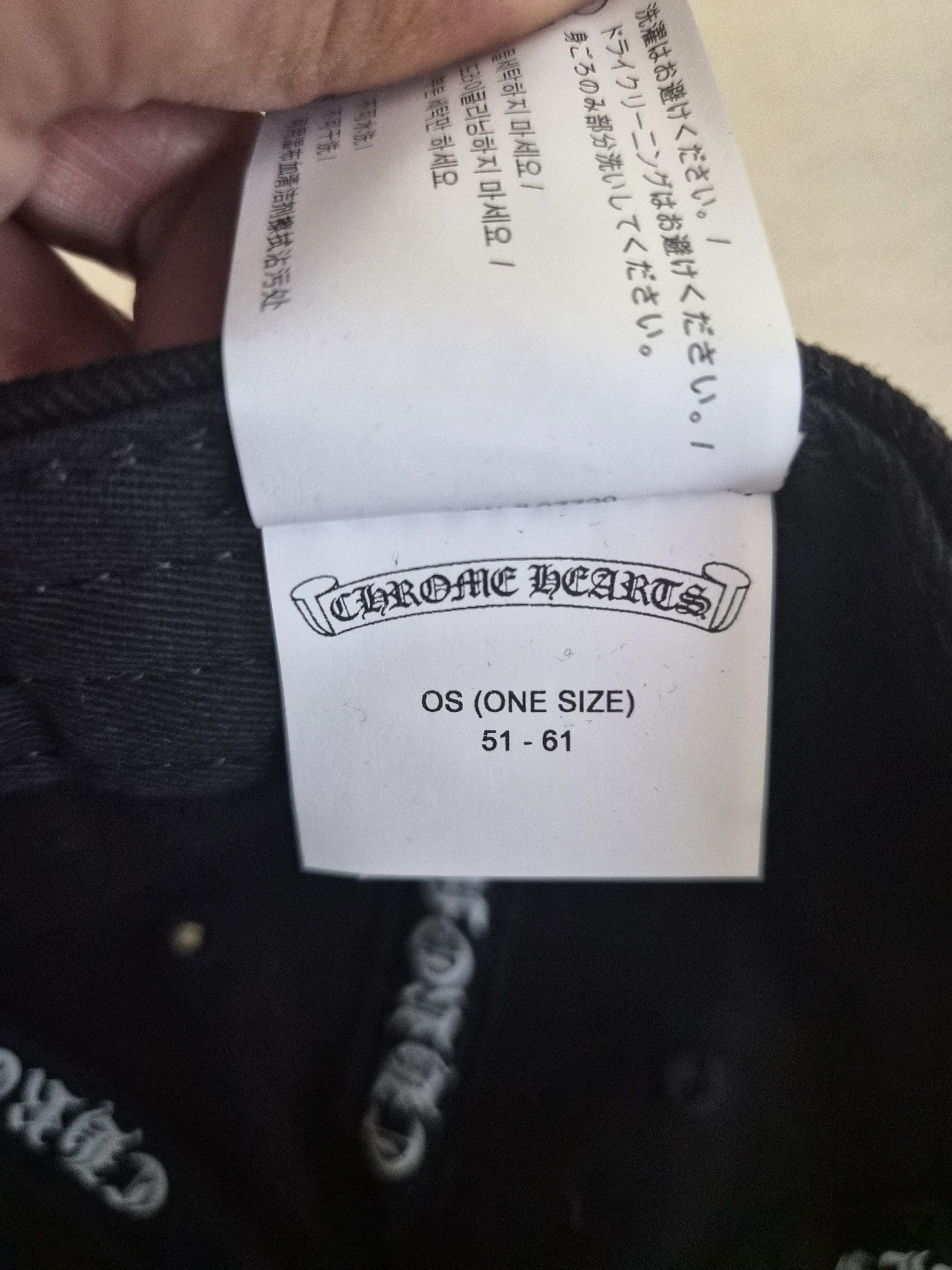 Chrome Hearts Chrome Hearts Fluer Snapback Hat Size ONE SIZE - 6 Thumbnail