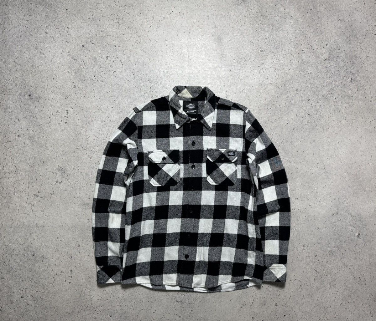 Dickies Dickies Flannel Checked Button Up Shirt Size M Size US M / EU 48-50 / 2 - 1 Thumbnail