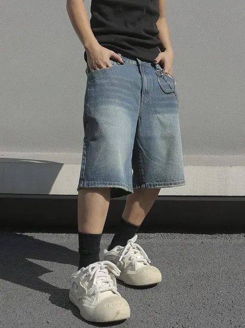 Japanese Brand Mitsui x Ayase Casual Y2k Shorts Jorts Denim Size US 32 / EU 48 - 8 Thumbnail