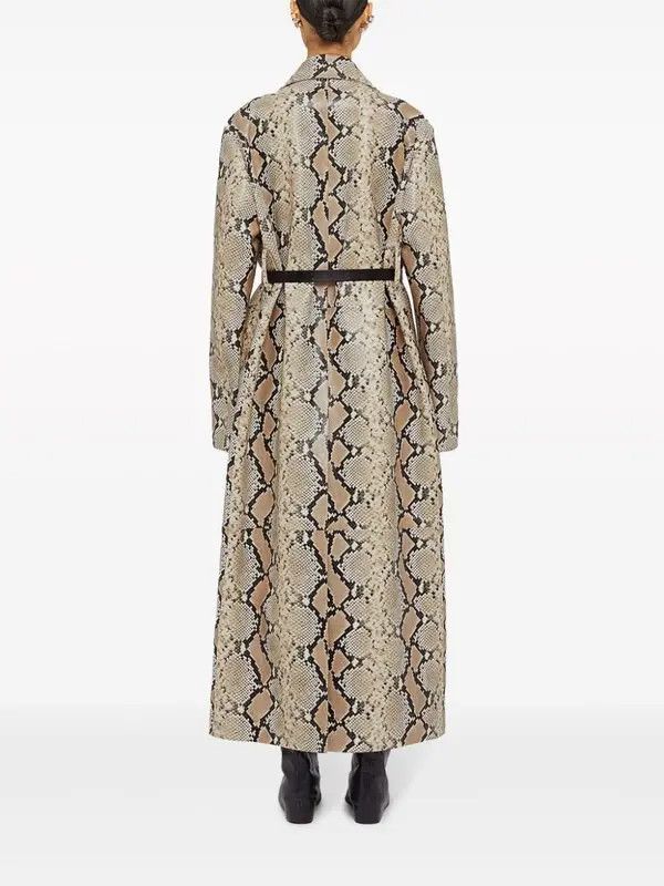 Jil Sander o1w1db10825 Long Coat in Multicolor Size XL / US 12-14 / IT 48-50 - 3 Thumbnail