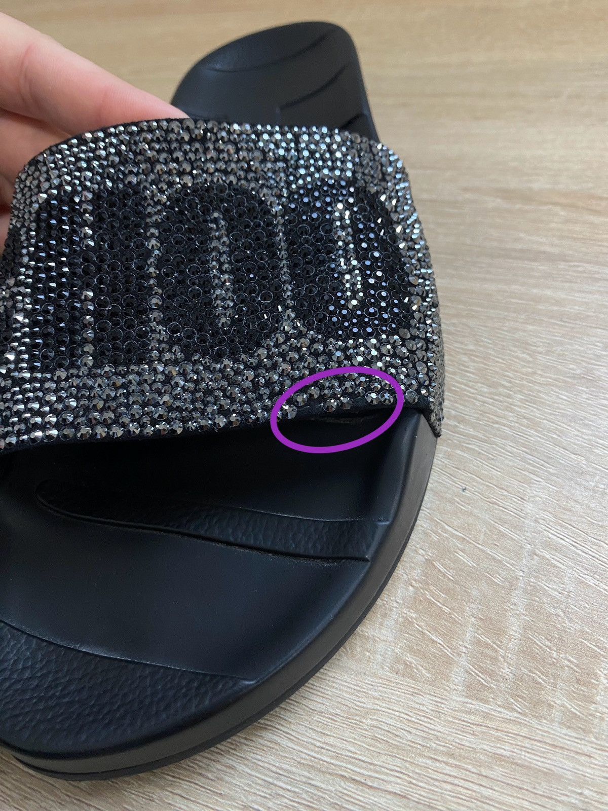 Jimmy Choo 🇮🇹 Jimmy Chop Slippers made in Italy Size US 10 / IT 40 - 11 Thumbnail