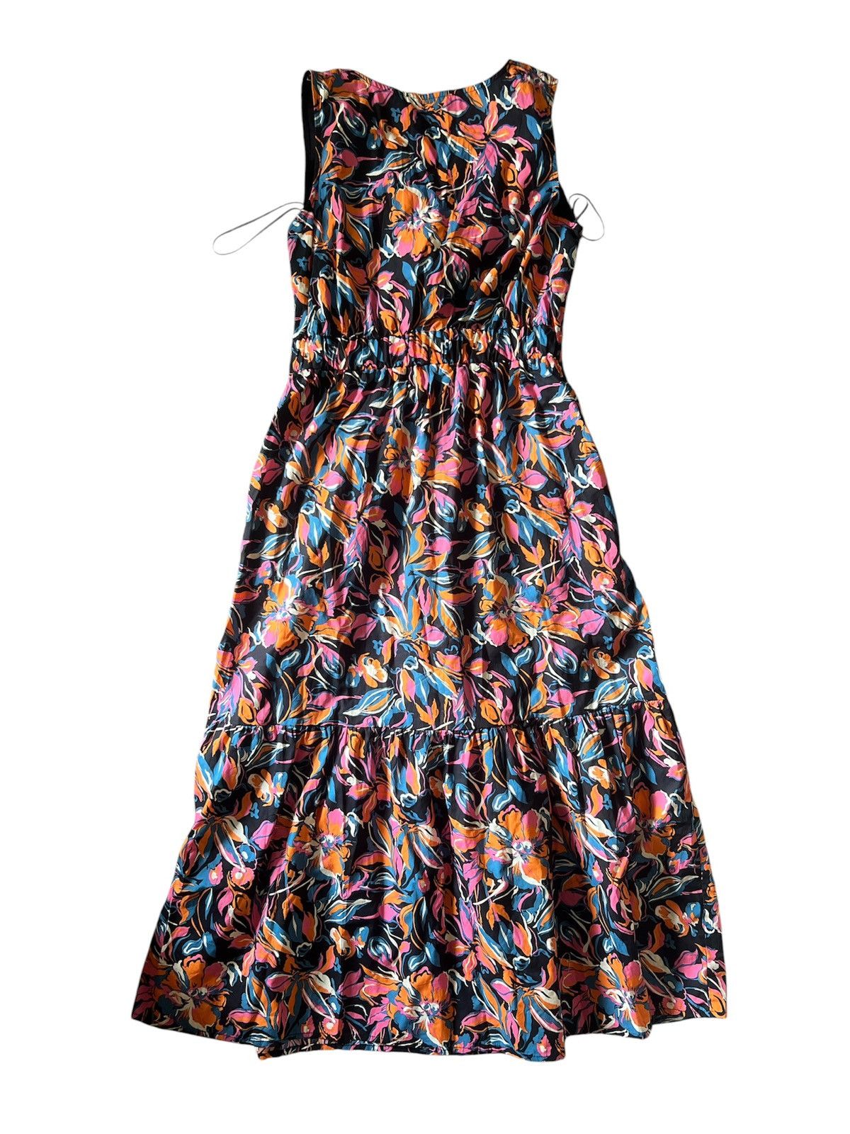 French Connection French Connection Multicolor Twist Floral Midi Dress Ft Size L / US 10 / IT 46 - 2 Thumbnail