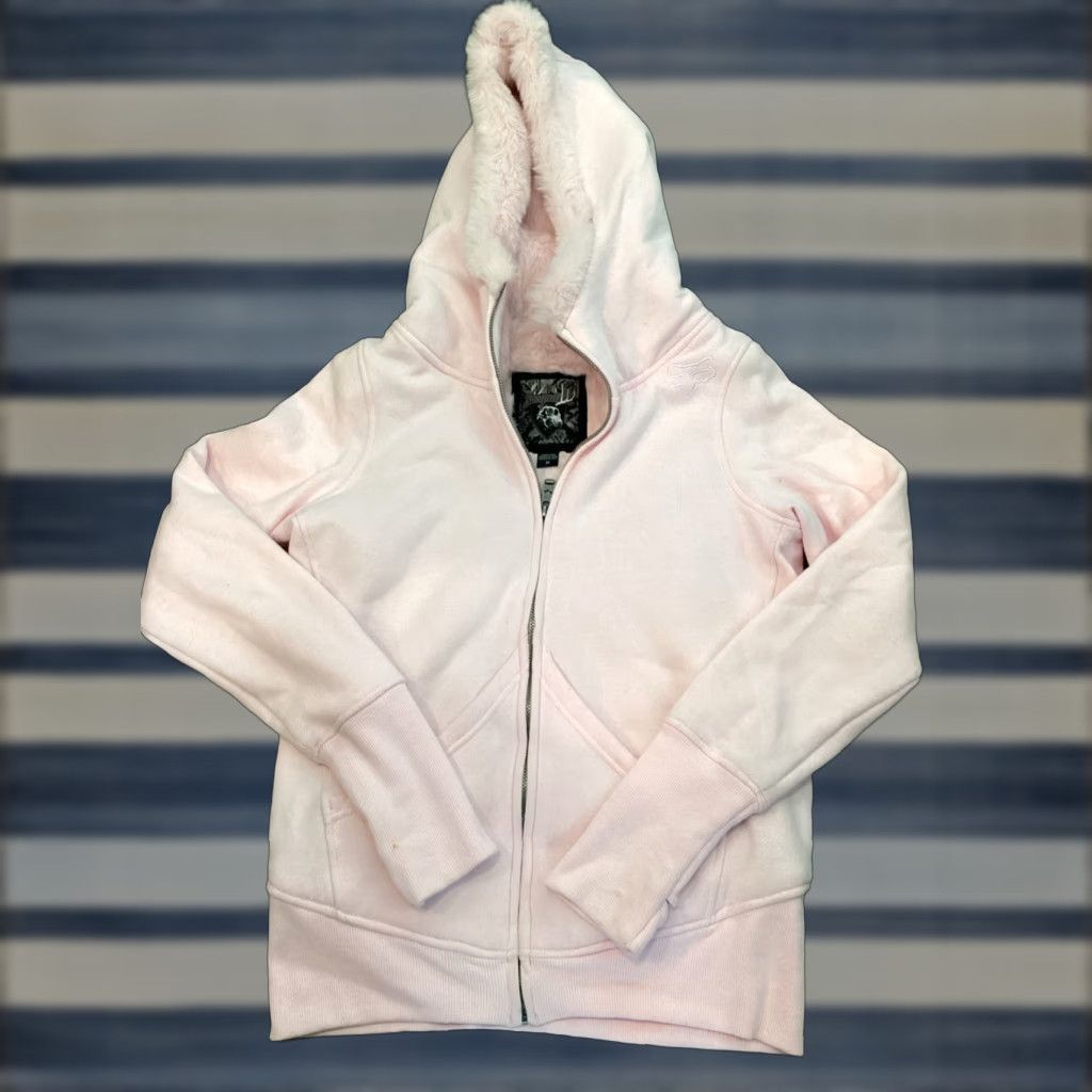 Fox Racing VINTAGE Fox Racing Sasquatch fur lined hoodie womens Size Medium Size M / US 6-8 / IT 42-44 - 1 Thumbnail