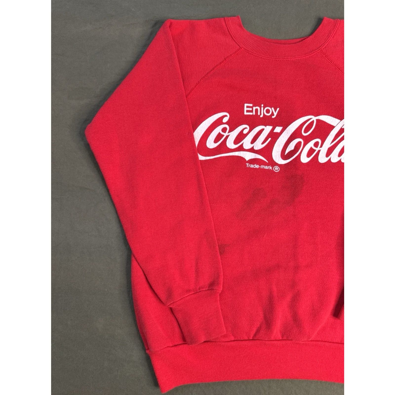 Vintage VINTAGE Coca Cola Crewneck Sweatshirt Red USA Made Mens Medium Panhill 80s 90s Classic Raglan Front Print Knit Pullover Sweatshirt Mens Size US M / EU 48-50 / 2 - 2 Thumbnail