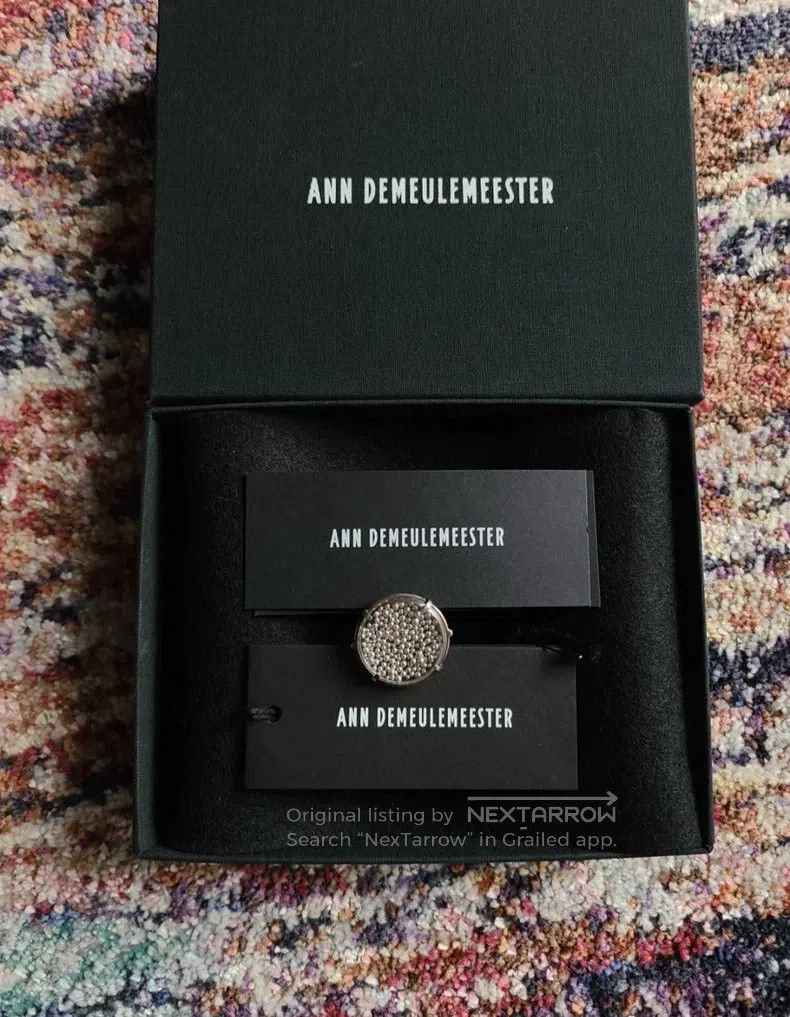 Ann Demeulemeester Ann Demeulemeester 25ss Disc Silver Bead Ring Size ONE SIZE - 5 Thumbnail