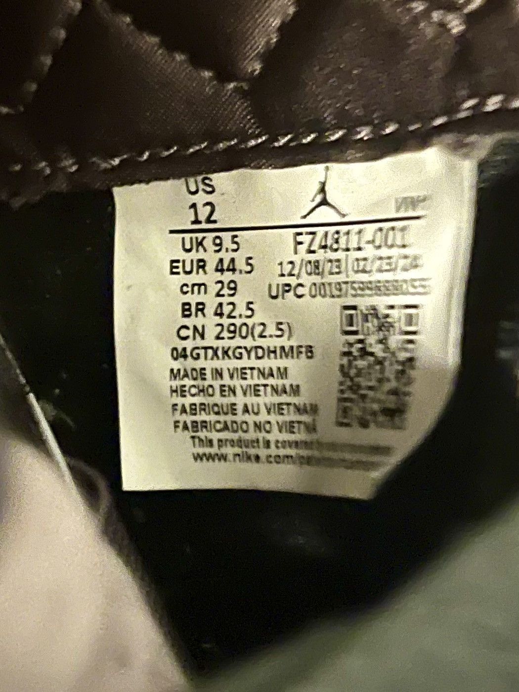 A Ma Maniere × Jordan Brand × Nike Nike Air Jordan 3 Retro OG SP A Ma Maniere Size US 10.5 / EU 43-44 - 11 Thumbnail