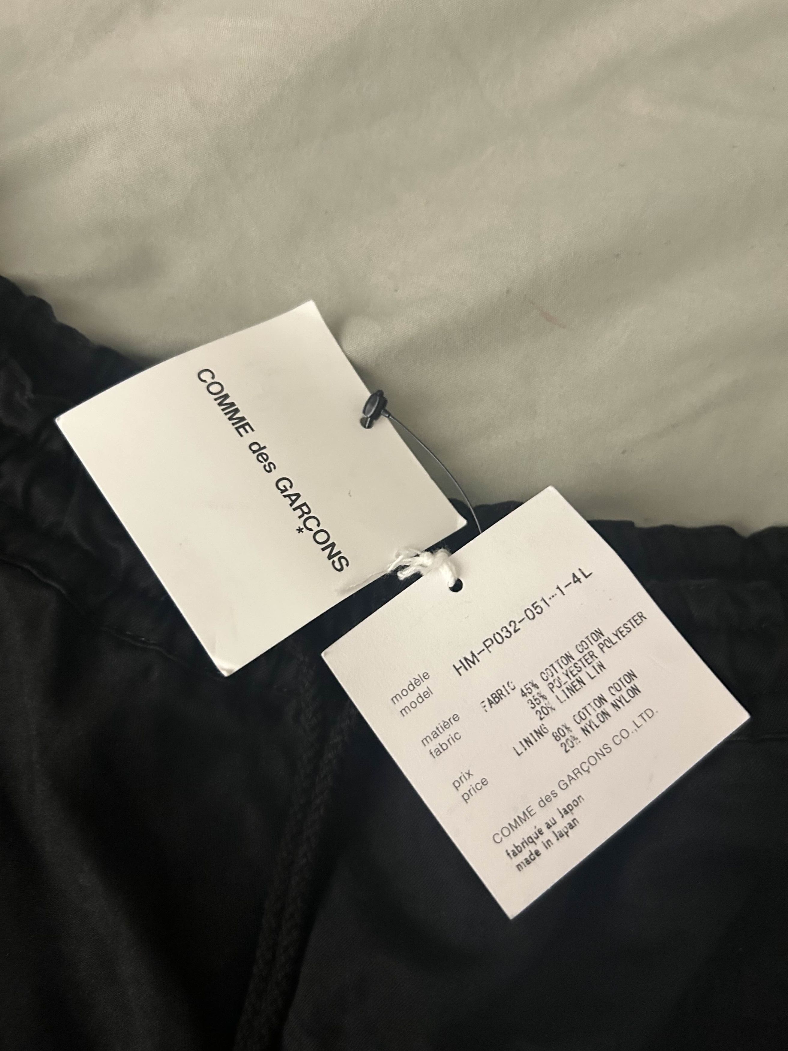 Comme des Garcons Homme Plus Dyed Patchwork Shorts 'Black' Size L Size US 34 / EU 50 - 4 Thumbnail