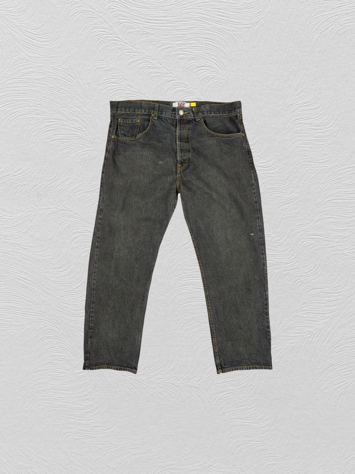 Levi's Vintage Levi's 501 Black USA 39x30.5 Denim -JN291 Size US 39 - 1 Thumbnail