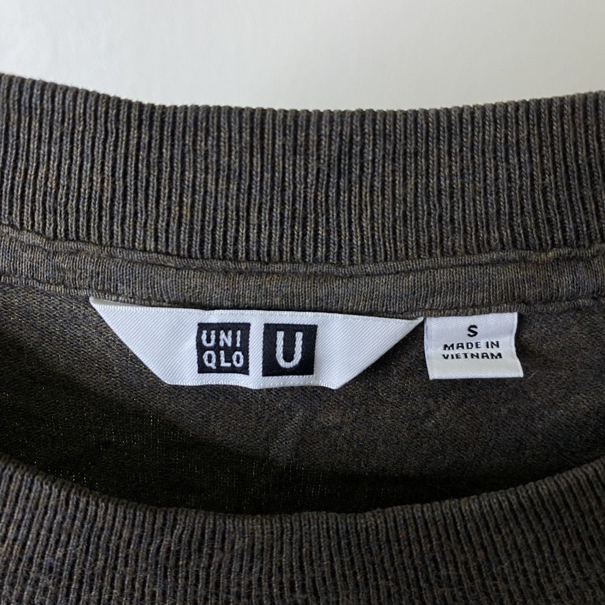 Lemaire × Uniqlo Lemaire x Uniqlo U Blank LS Single Pocket T Shirt Size US L / EU 52-54 / 3 - 3 Thumbnail