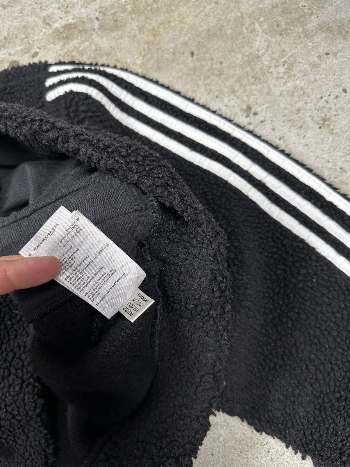 Adidas Adidas Fleece Cropped Half Zip Sweatshirt Boxy Fit Sherpa Size S / US 4 / IT 40 - 10 Thumbnail