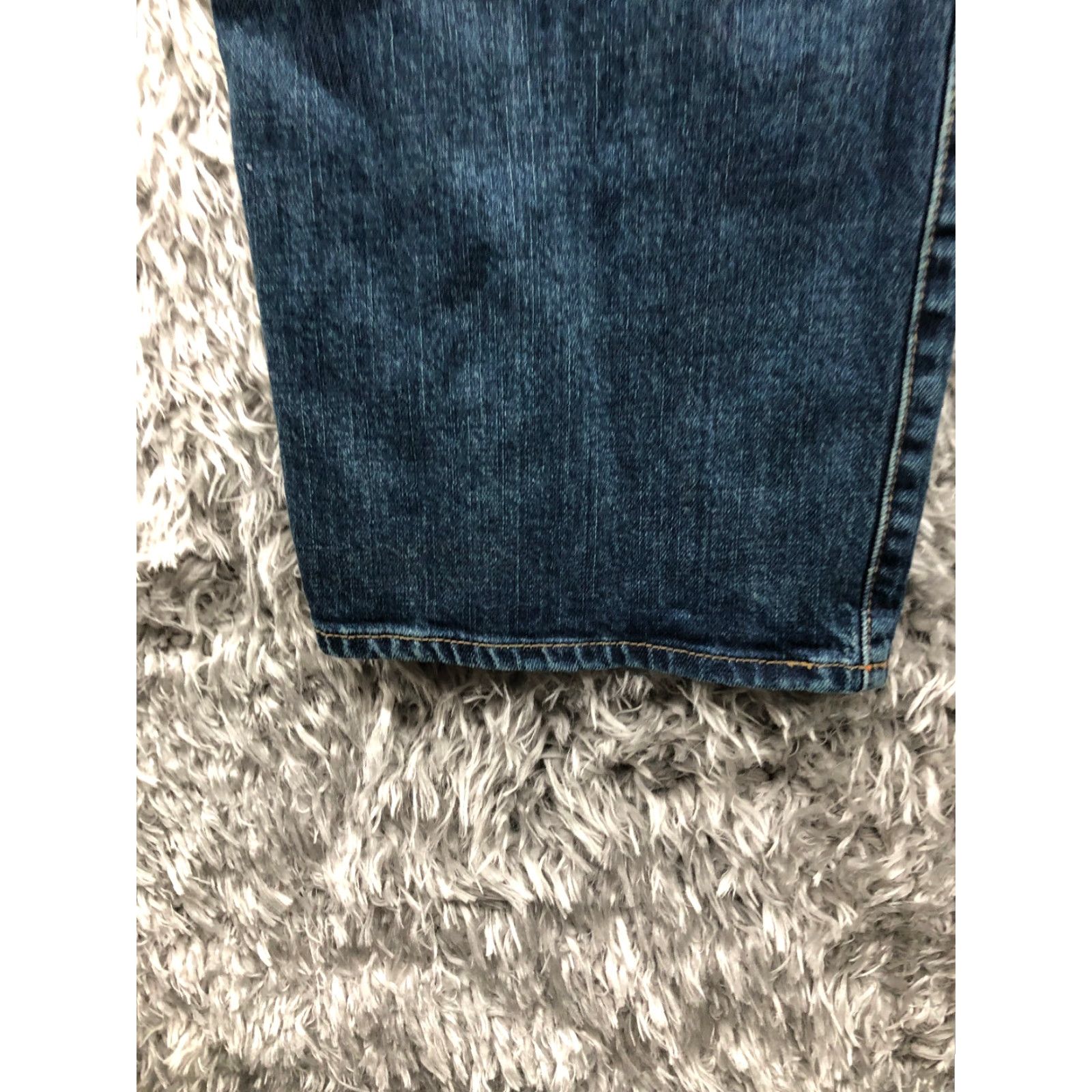 Lee Lee Modern Series Jeans Mens 40x30 Straight Leg Dark Blue Denim Size 40 Regular Size US 40 / EU 56 - 7 Thumbnail