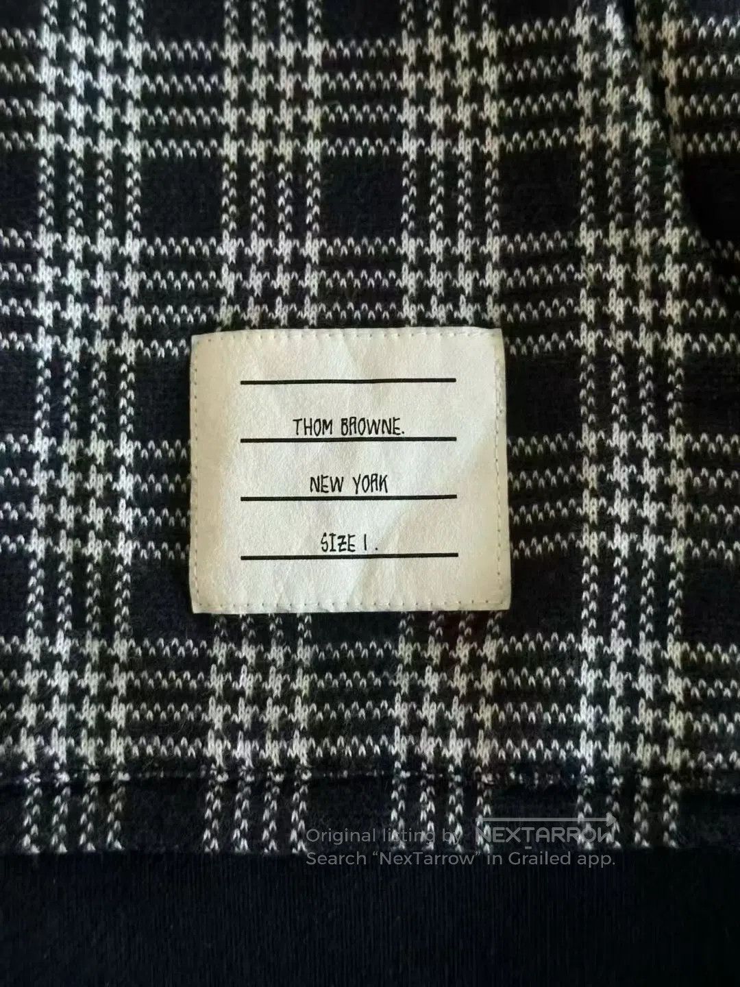 Thom Browne Thom Browne Plaid zipper hooded jacket| Size US S / EU 44-46 / 1 - 4 Thumbnail