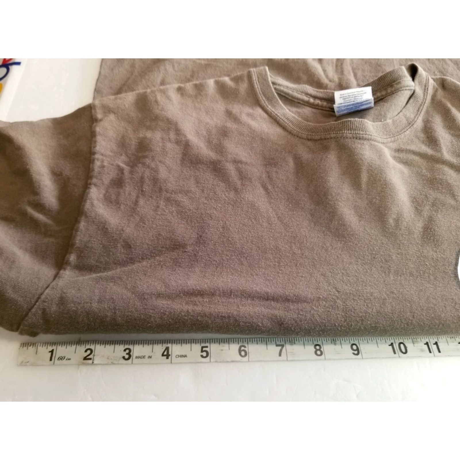 Gildan New Orleans Brown Short Sleeve Crewneck Shirt Medium Men The Big Easy Size US M / EU 48-50 / 2 - 3 Thumbnail