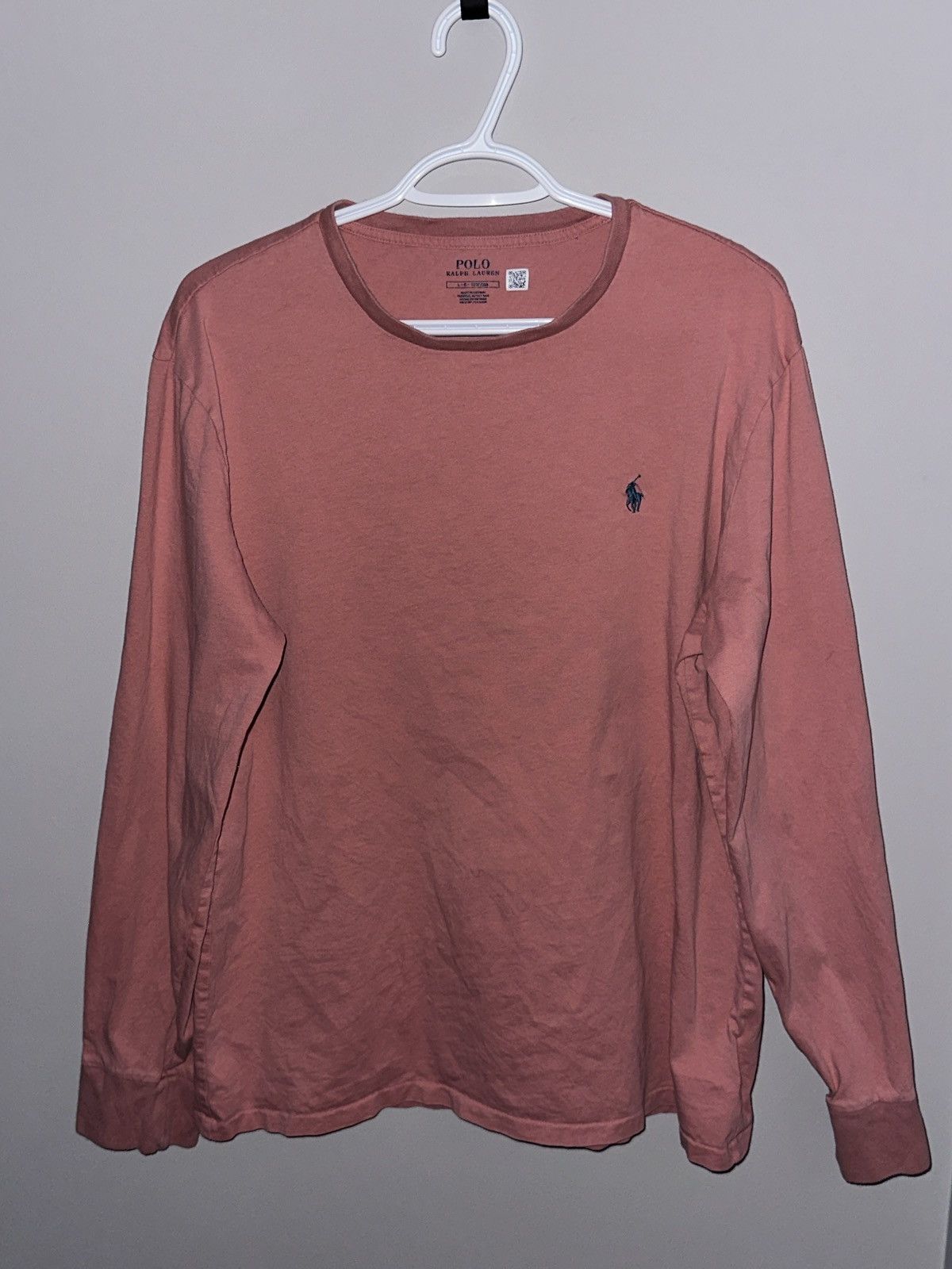 Polo Ralph Lauren Polo Ralph Lauren Long Sleeve Tee – Faded Rose Size US L / EU 52-54 / 3 - 2 Thumbnail