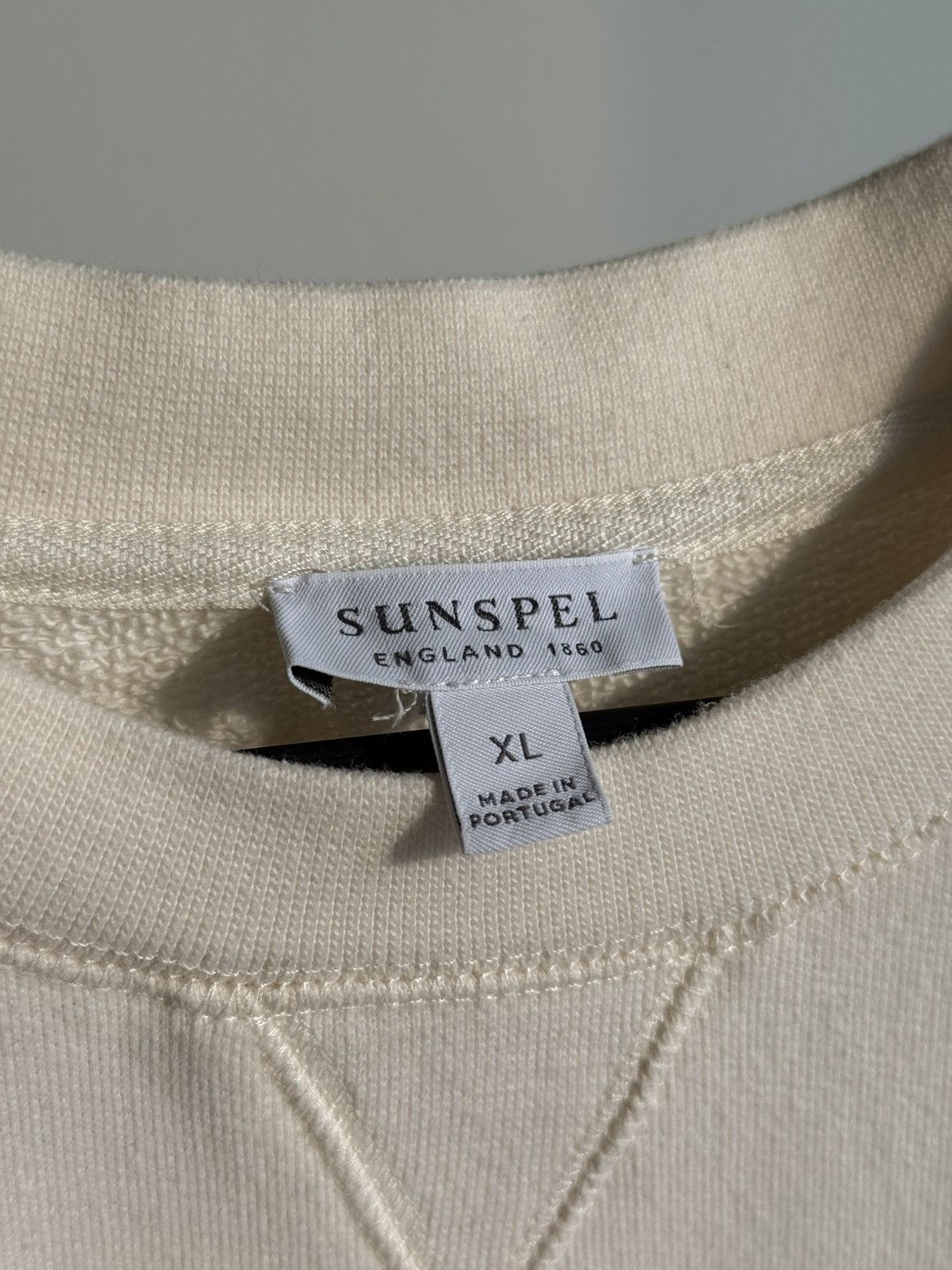 Sunspel Sunspel Classic Crew Neck Sweatshirt – XL Size US XL / EU 56 / 4 - 4 Thumbnail