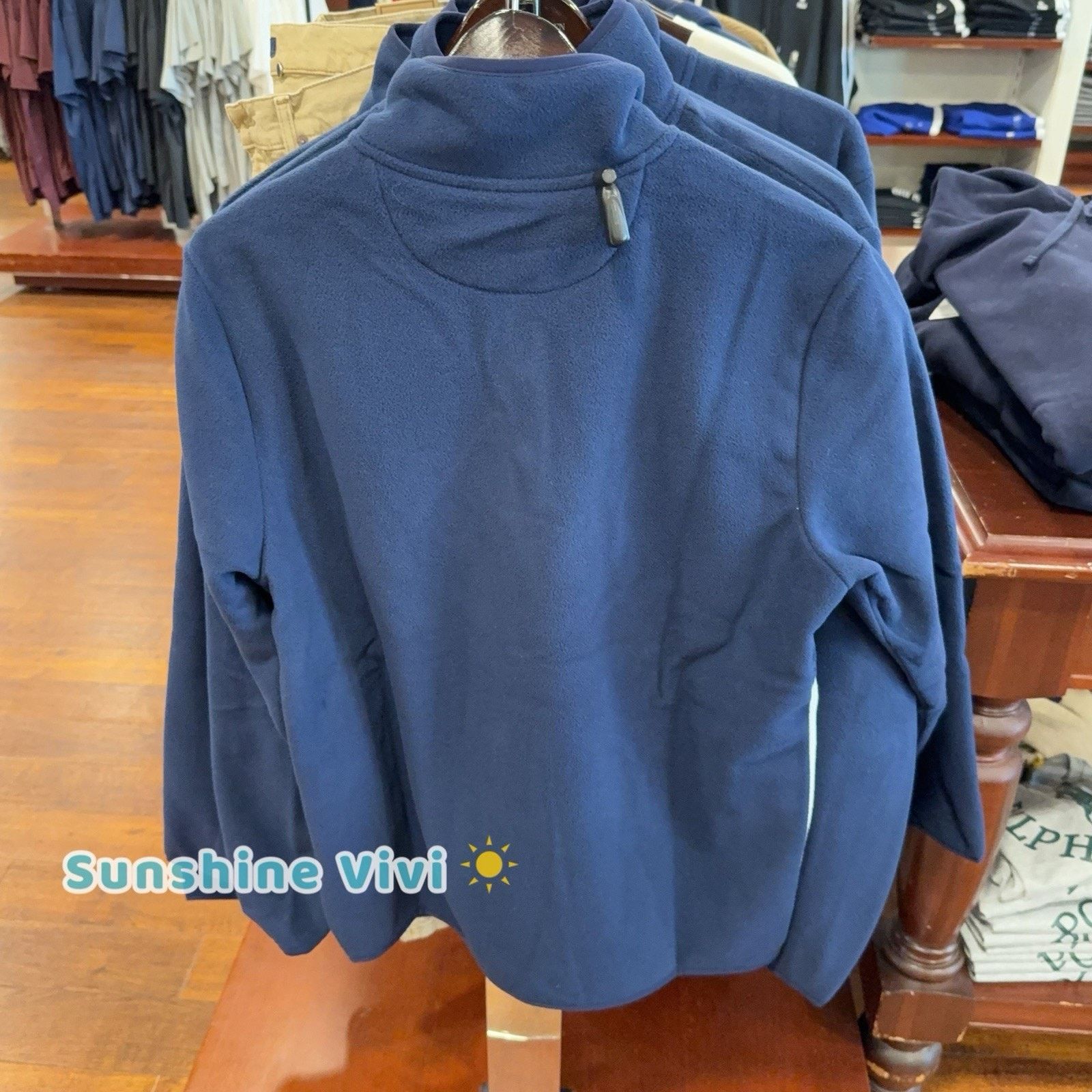 Lauren Ralph Lauren NWT Ralph Lauren Men's Ski-Print Fleece Pullover Blue small Size S / US 4 / IT 40 - 4 Thumbnail