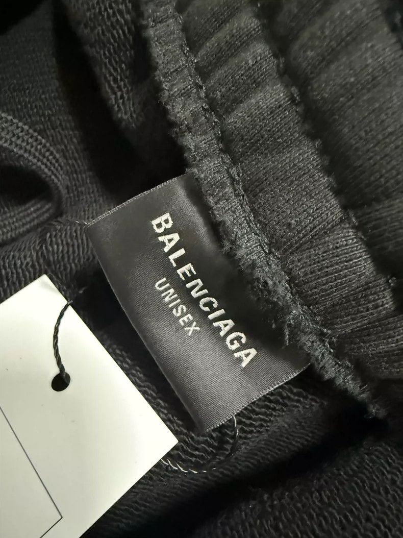 Balenciaga Balenciaga size L Reflective letter logo wide-leg baggy pa Size US 27 - 4 Thumbnail
