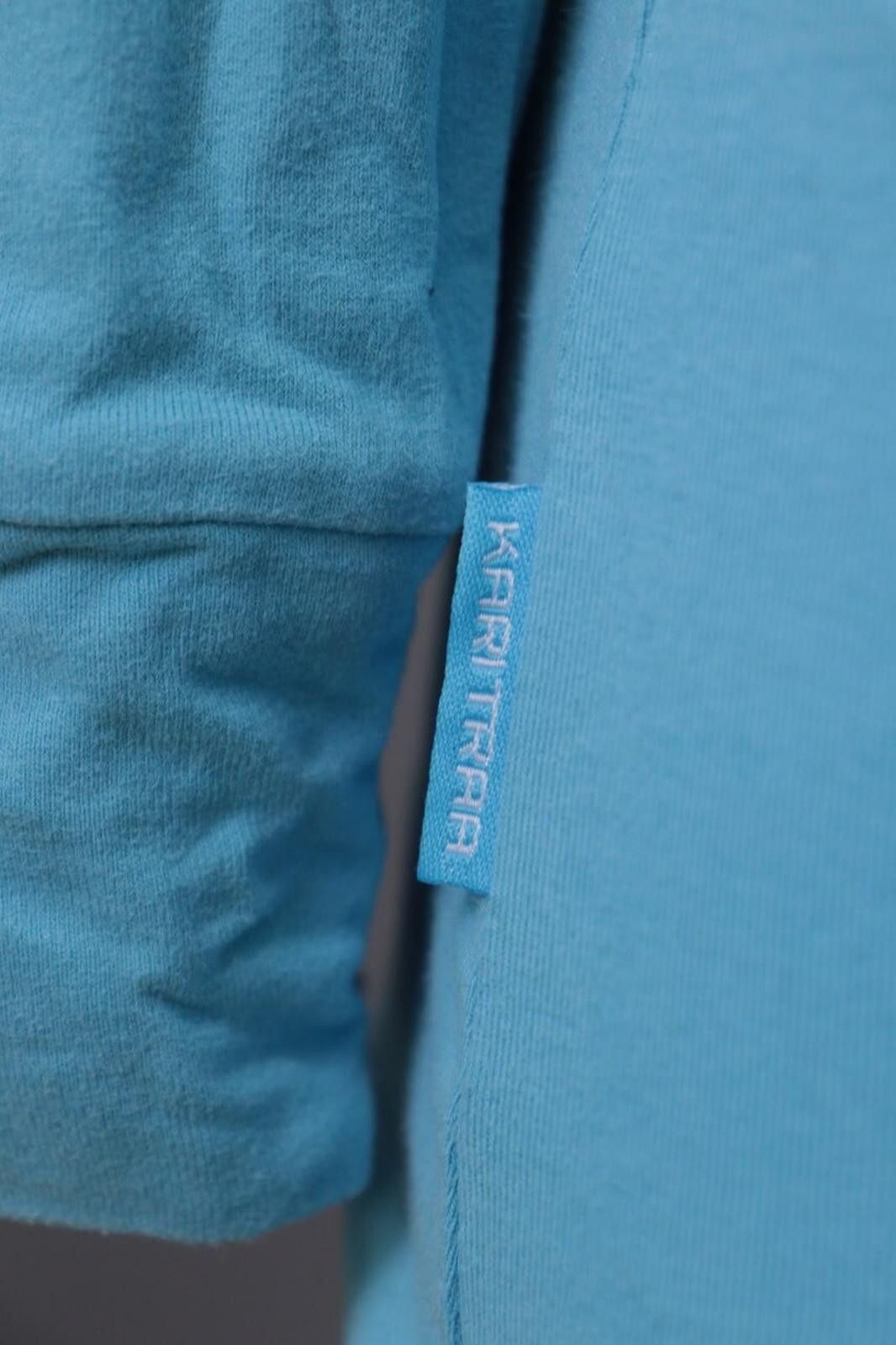 Designer Kari Traa Blue Long Sleeve Activewear Top Base Layer Size S Size S / US 4 / IT 40 - 5 Thumbnail