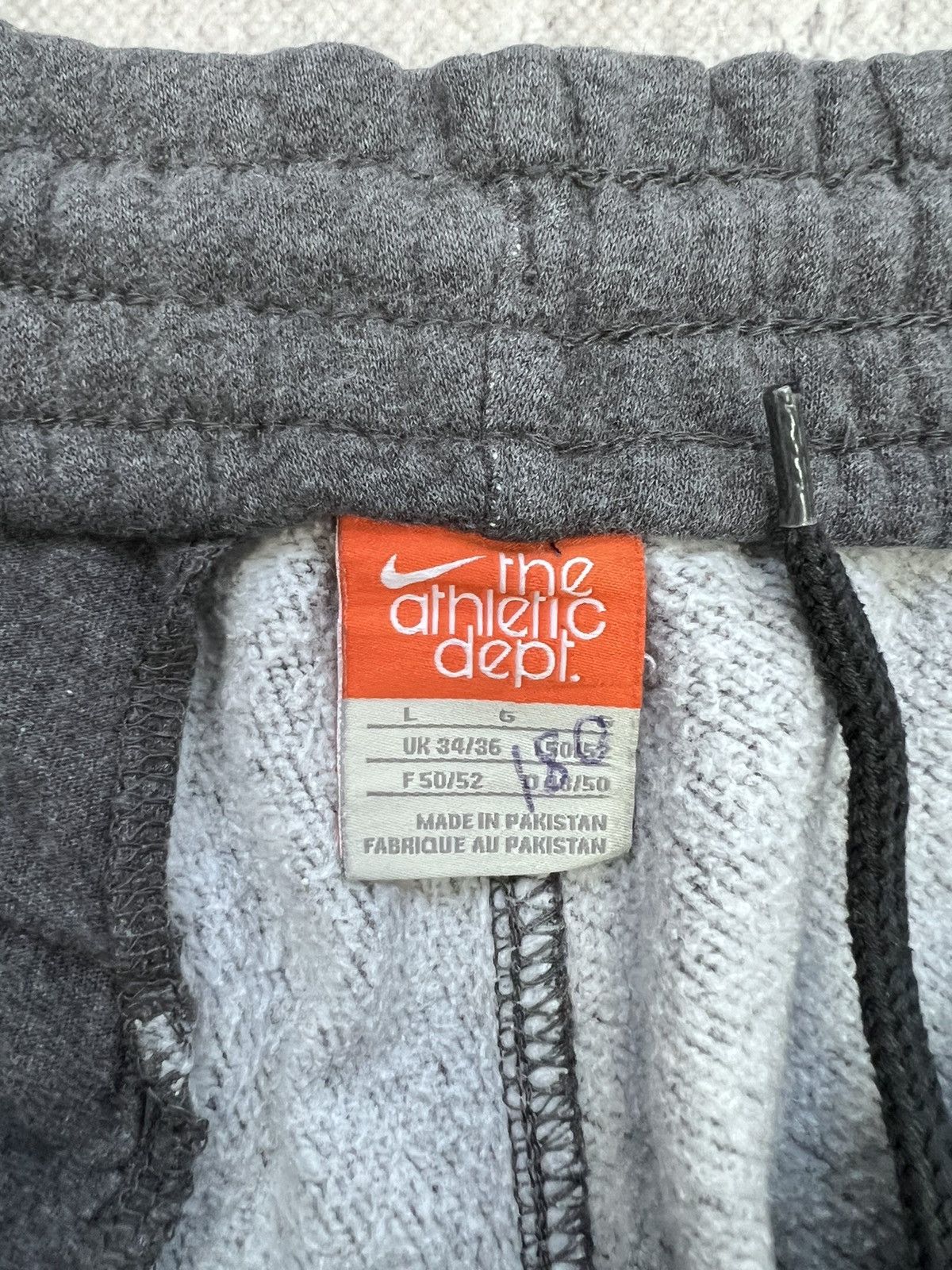 Nike × Vintage Vintage 00's Nike Swoosh Nylon Track Pants Size US 34 / EU 50 - 5 Thumbnail
